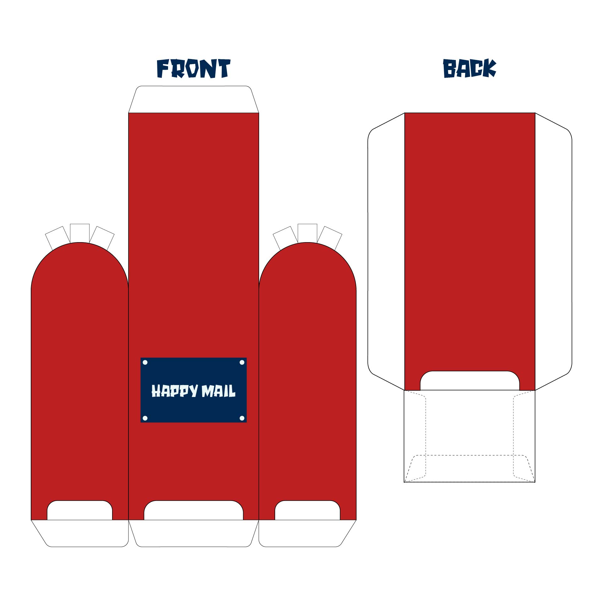 Mini Mailbox Template