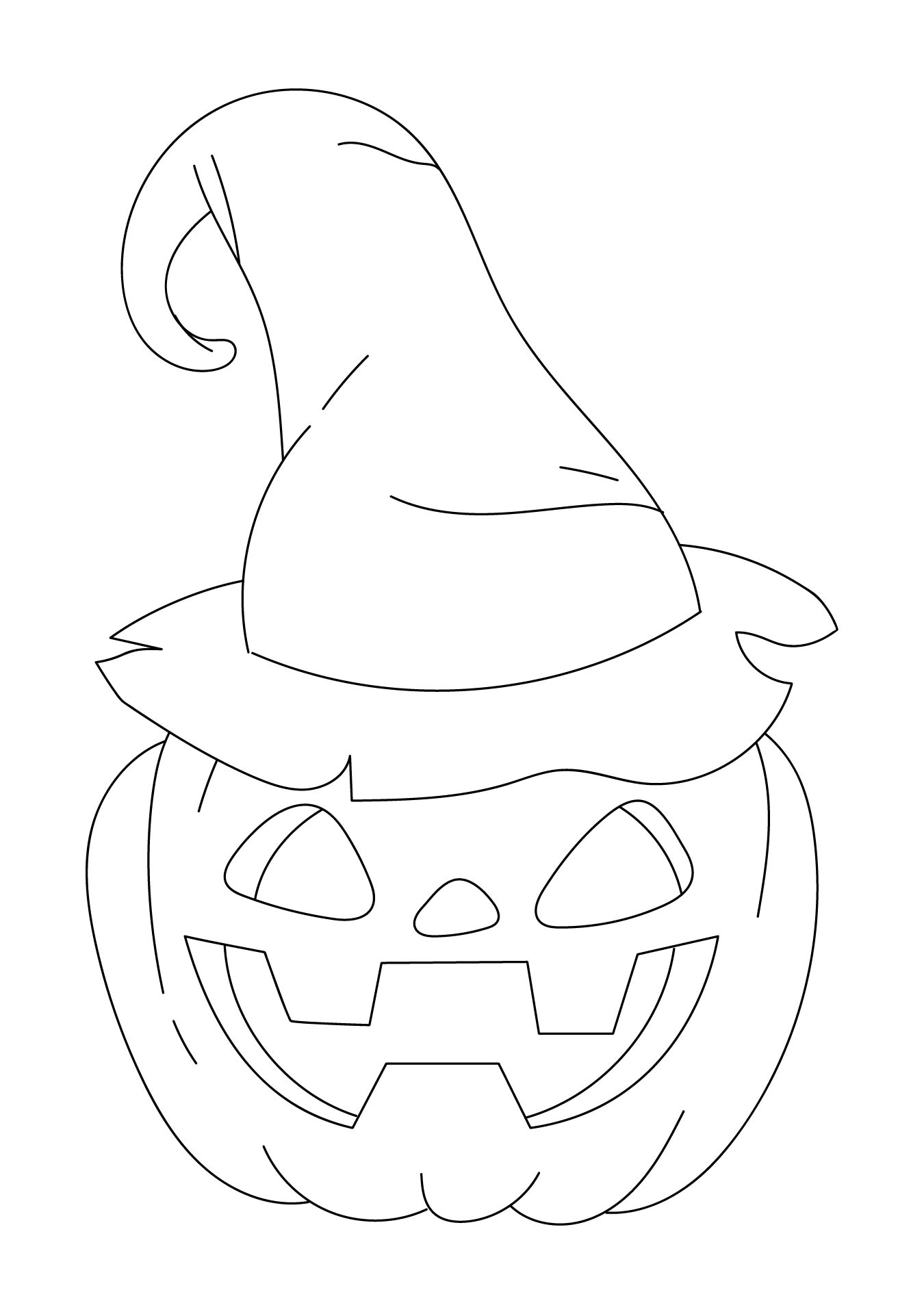  Printable Pumpkin Coloring Pages Kids