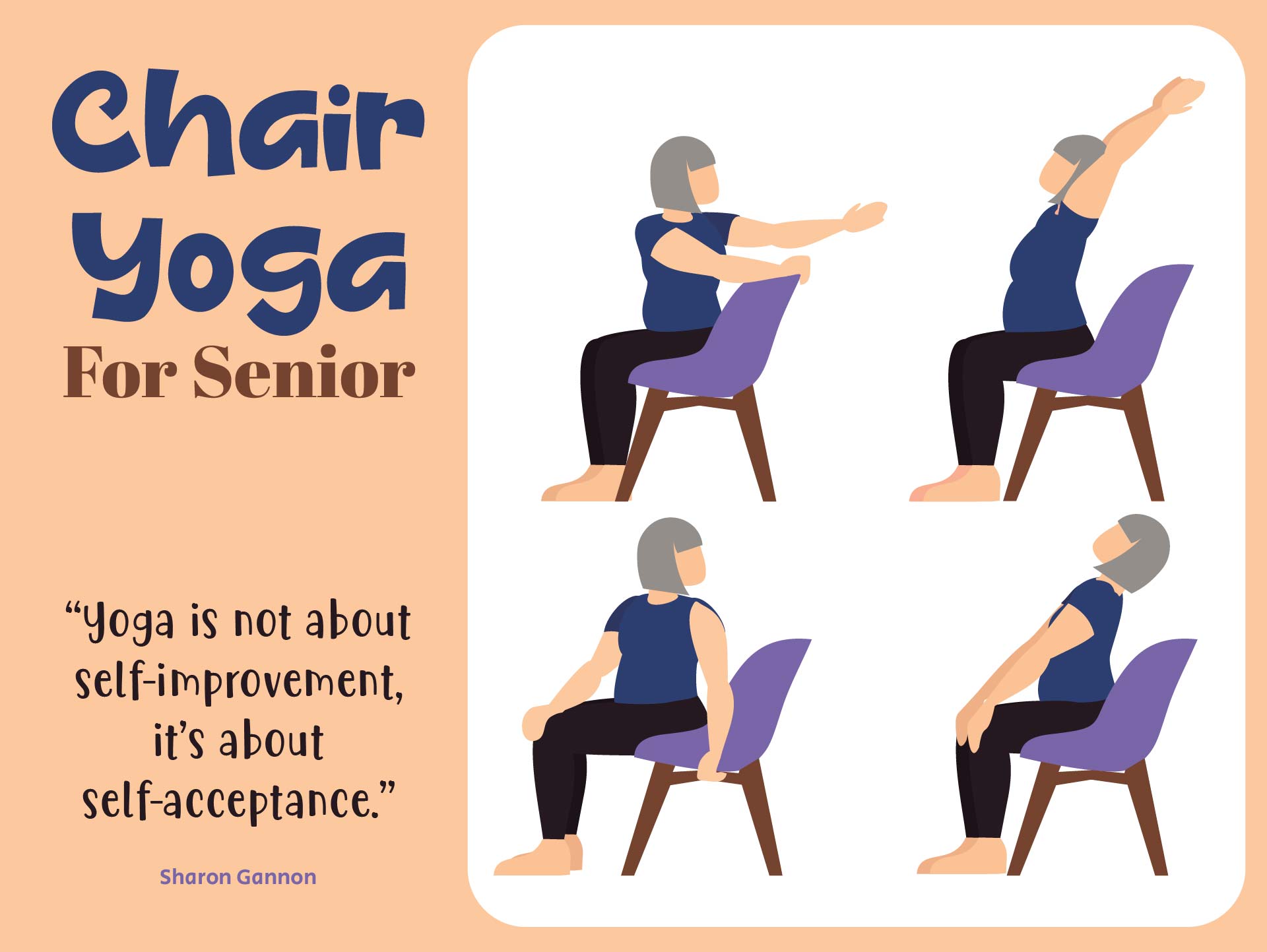 Printable Chair Yoga