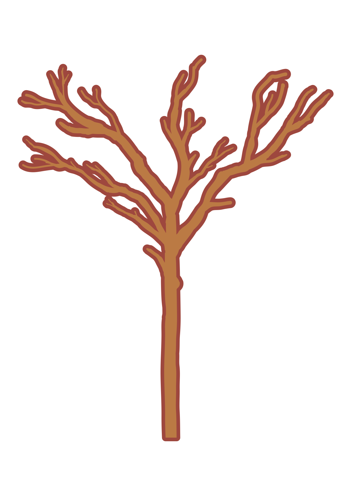 Printable Trees With Branches Printable Word Searches