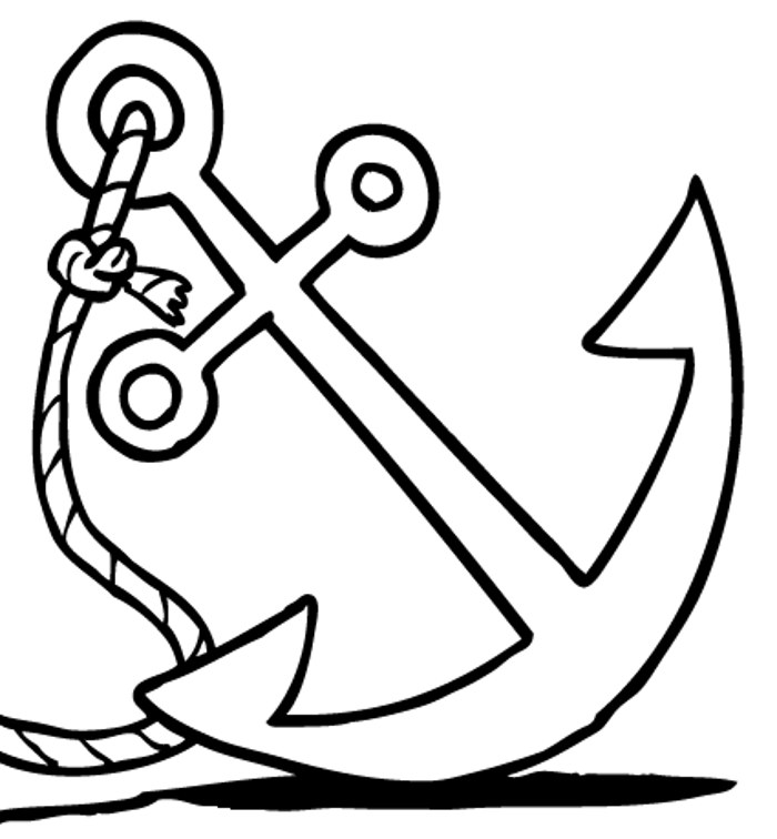 8 Best Images of Cute Anchor Printables - Anchor Cut Out Template ...