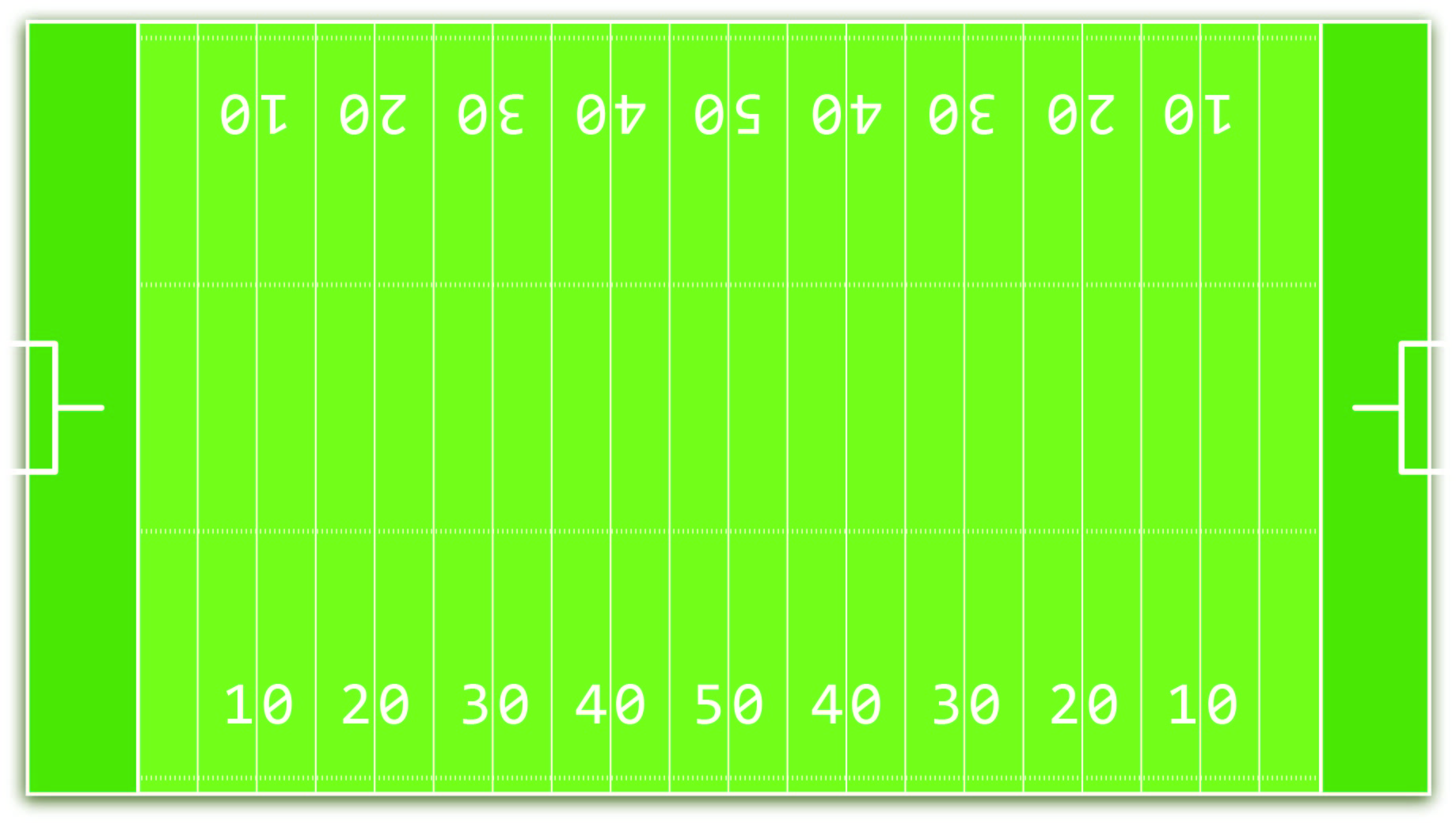 Football Field 10 Free PDF Printables Printablee