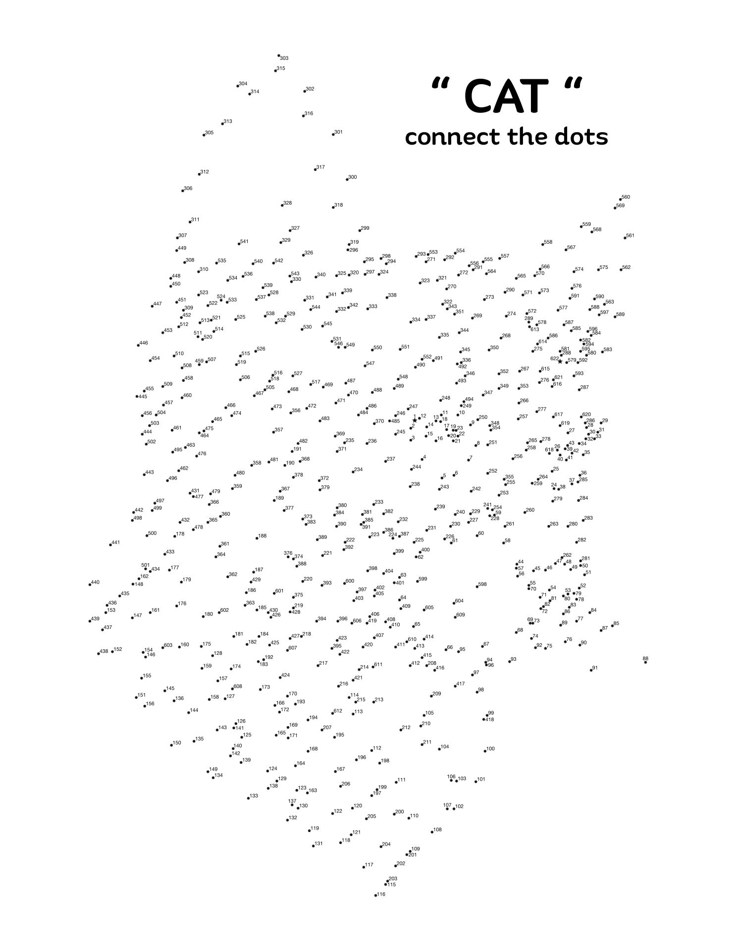 Connect the Dots Worksheets Difficult