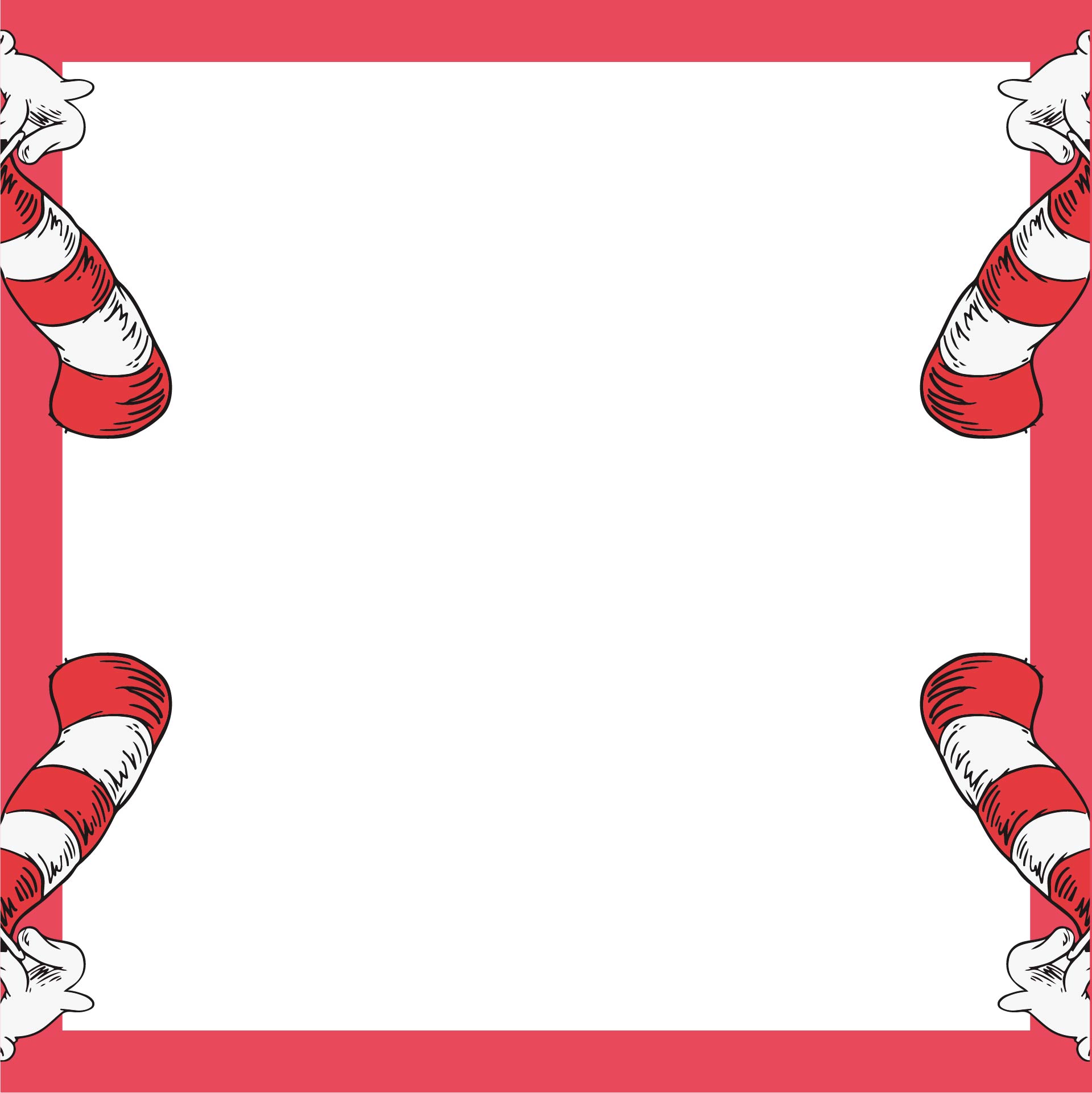 5 Best Dr. Seuss Printable Border - printablee.com