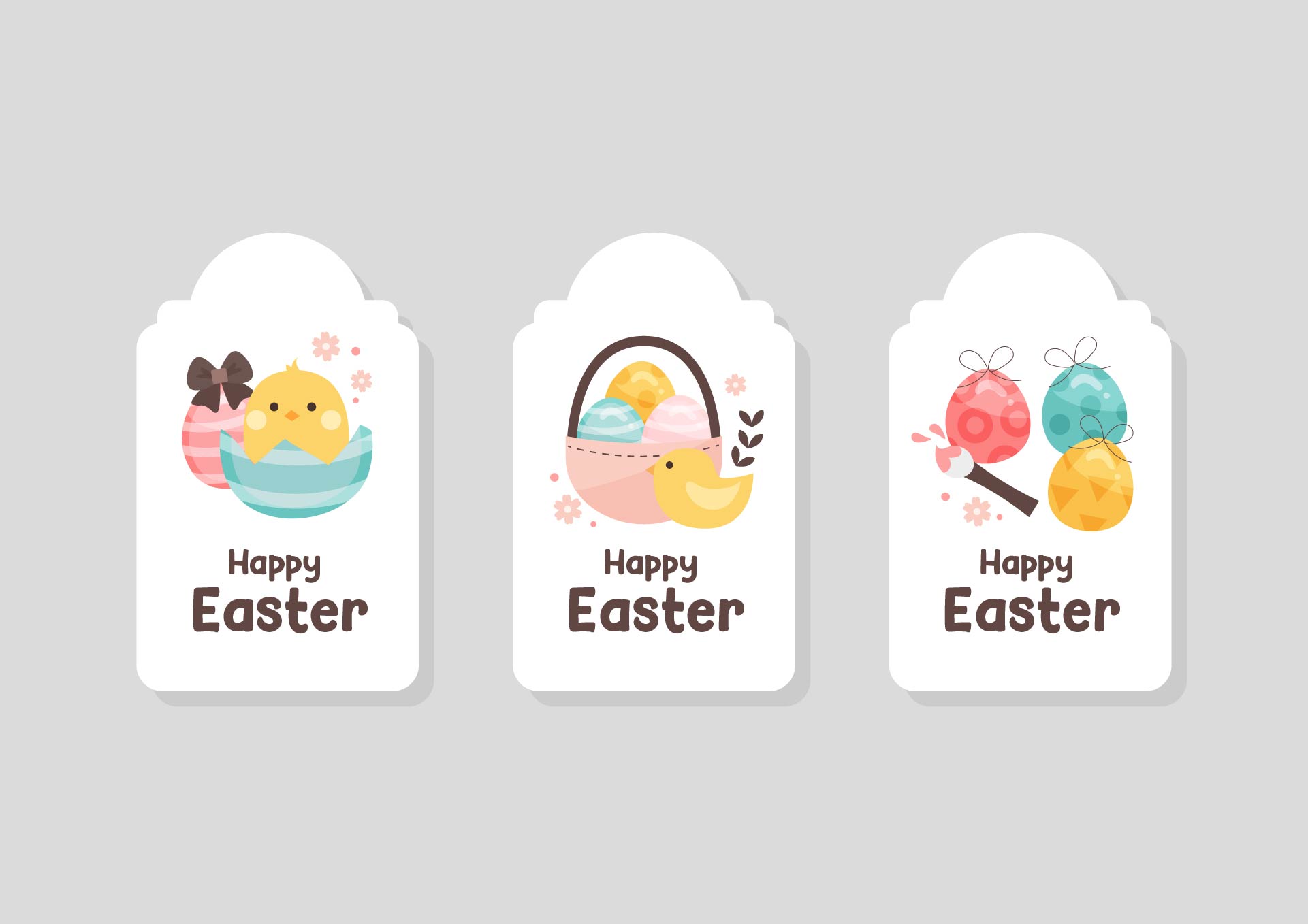 Easter Bunny Gift Tags Printable