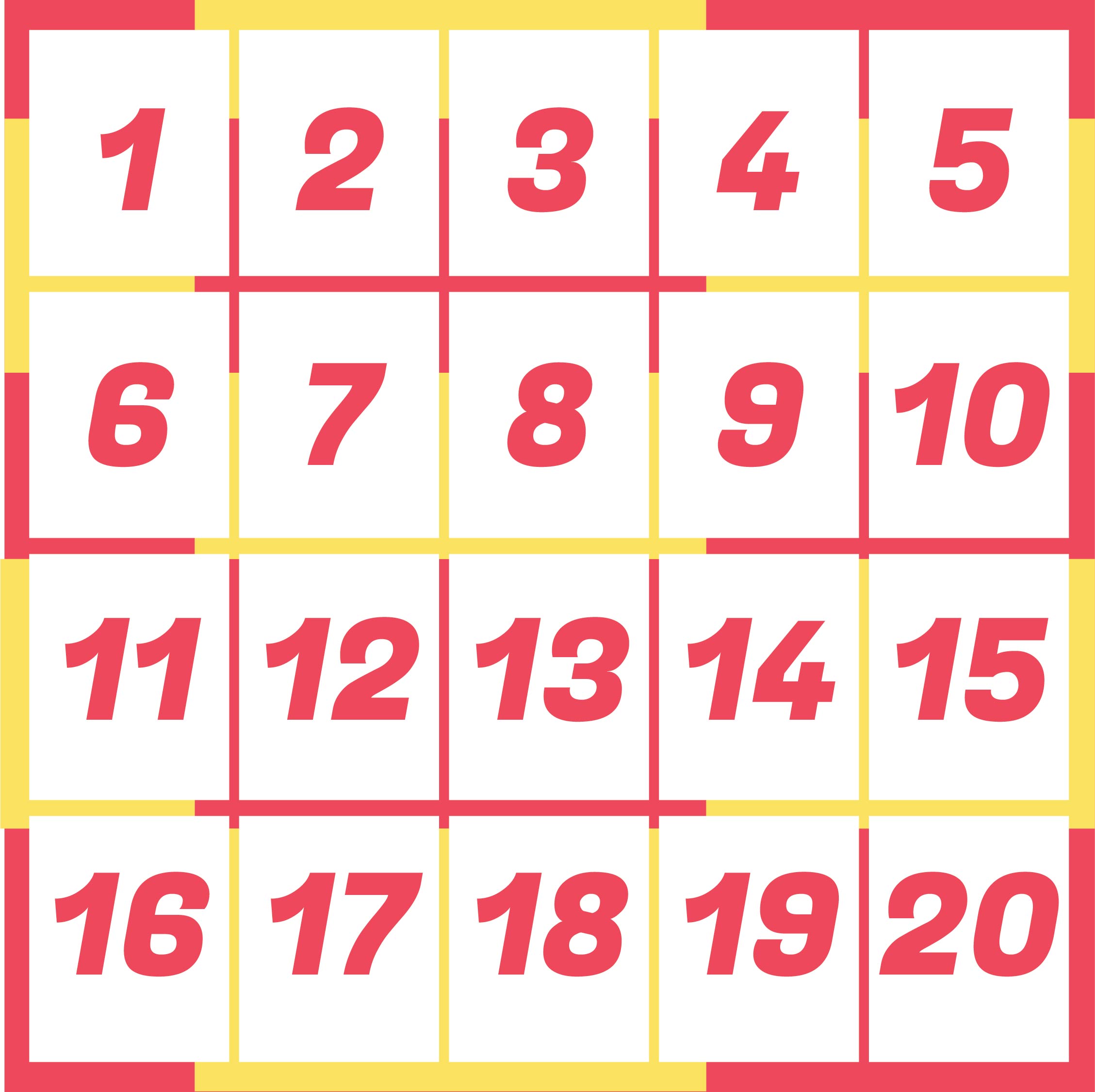 10 Best Free Printable Number Chart 1 100