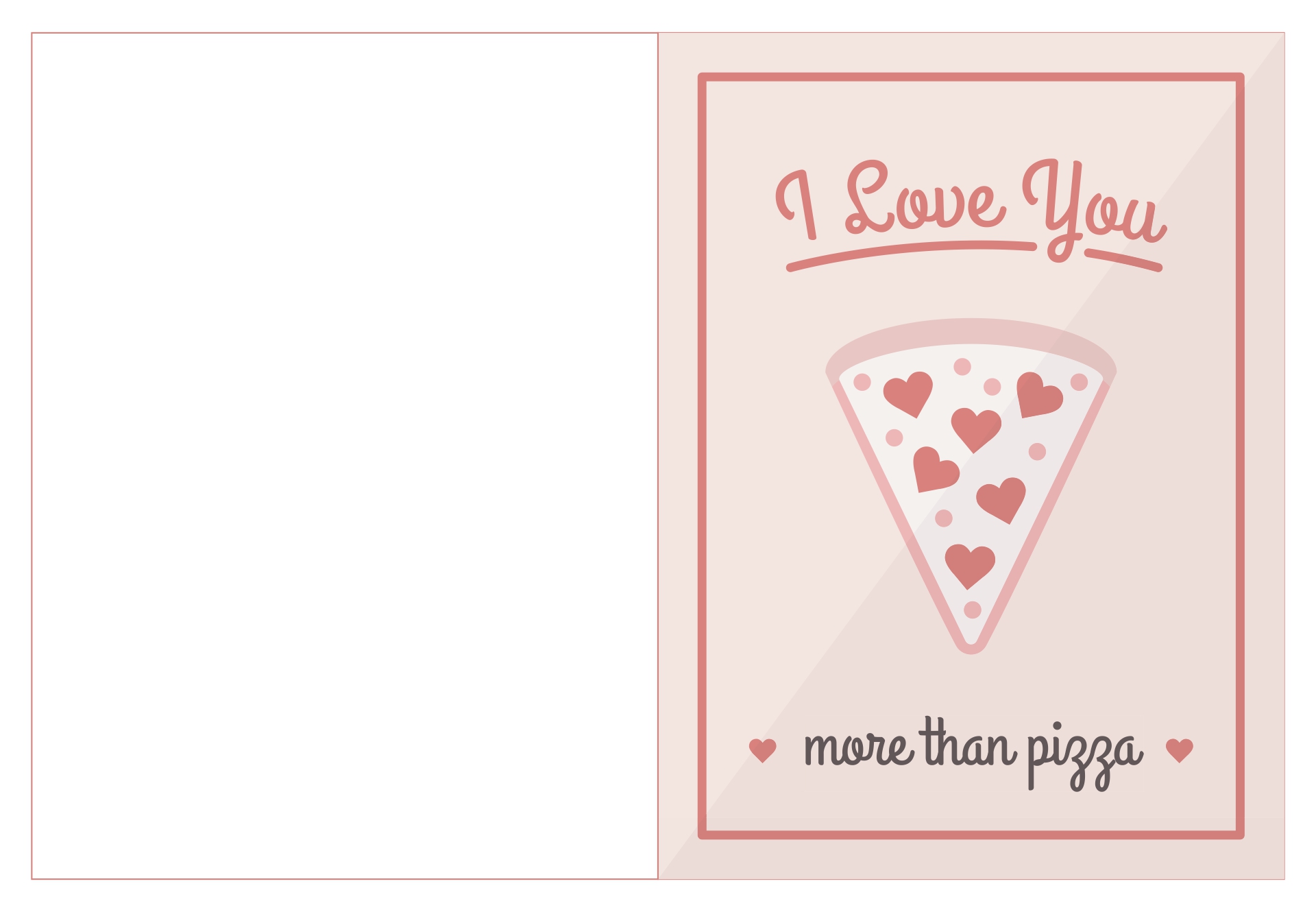 Valentines Day Card Templates Printable Free