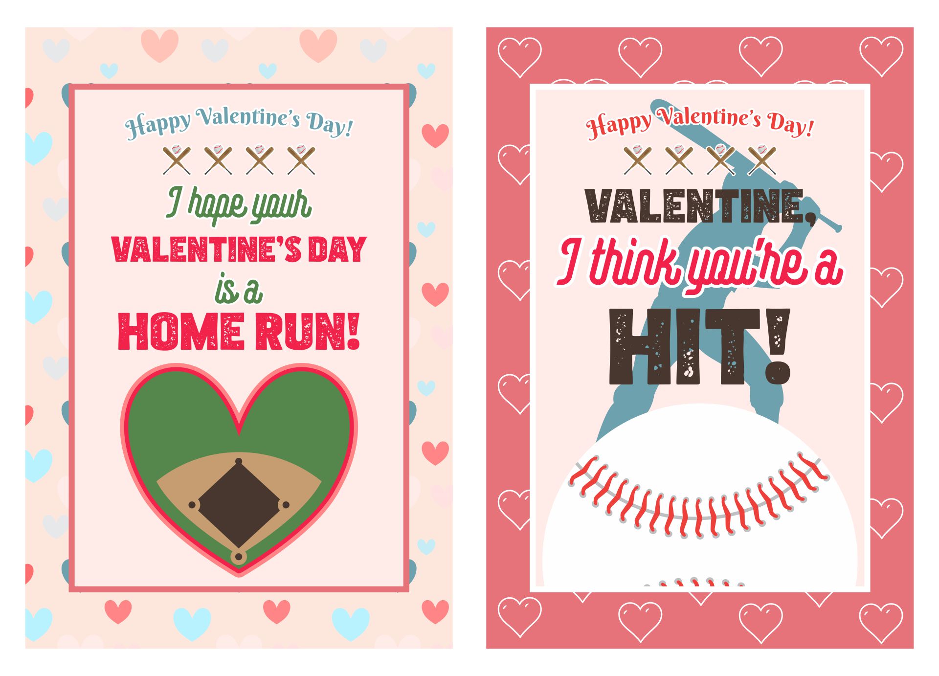 Football Valentines Day Cards
