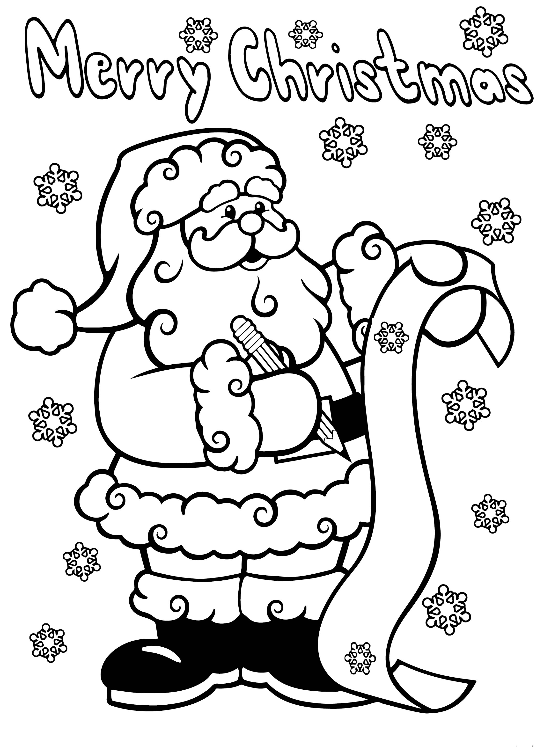 20 Best Christmas Free Printable Adult Coloring Pages   printablee.com