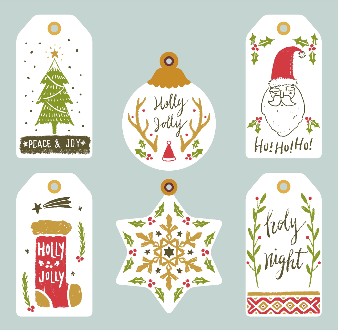 Printable Christmas Tags and Labels