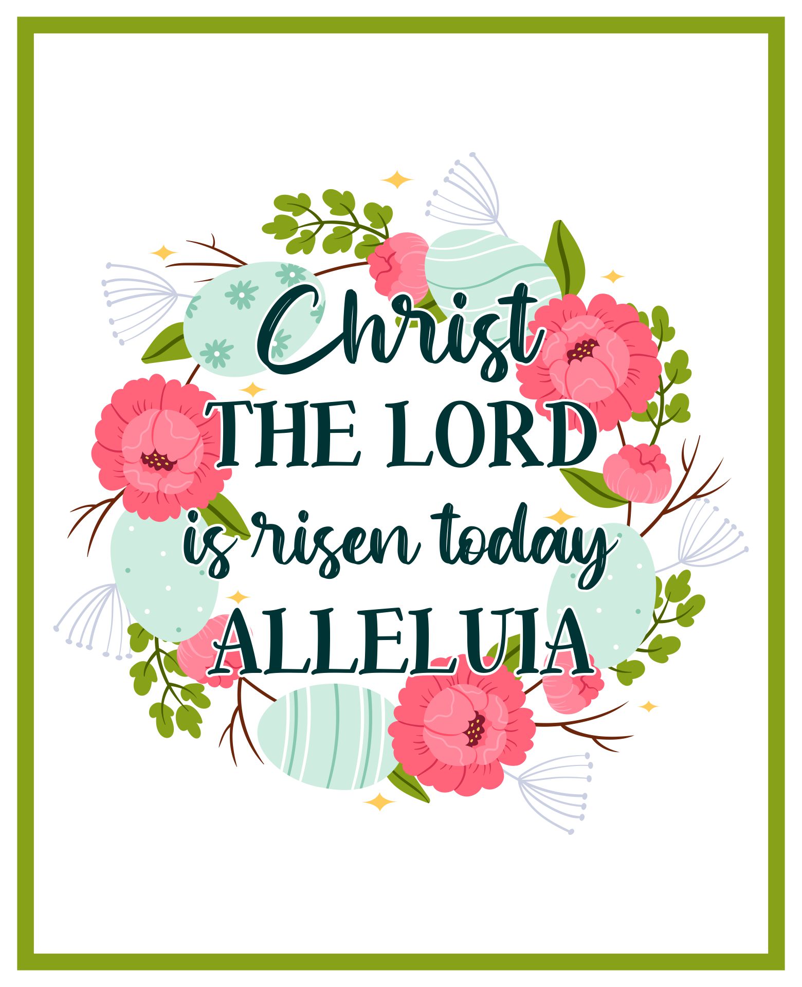 Printable Easter Cards Religious