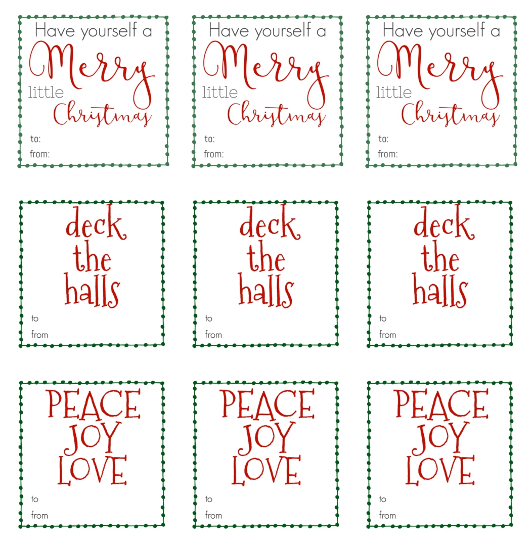 6 Best Free Funny Printable Christmas Gift Tags