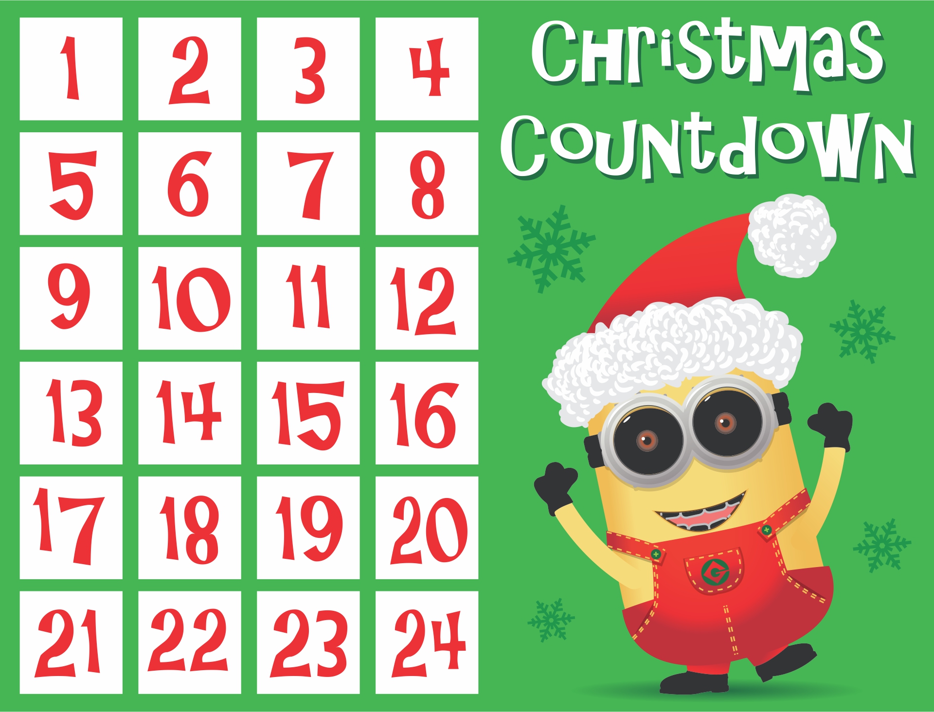 5 Best Free Printable Christmas Countdown Activities