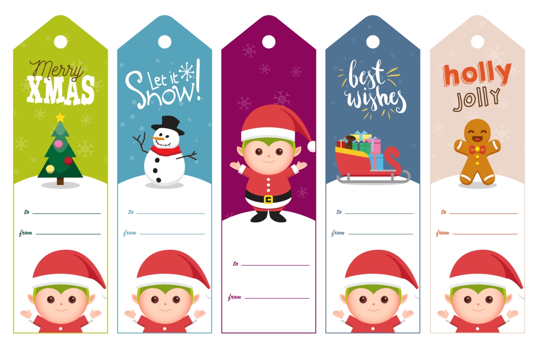 Funny Printable Christmas Tags