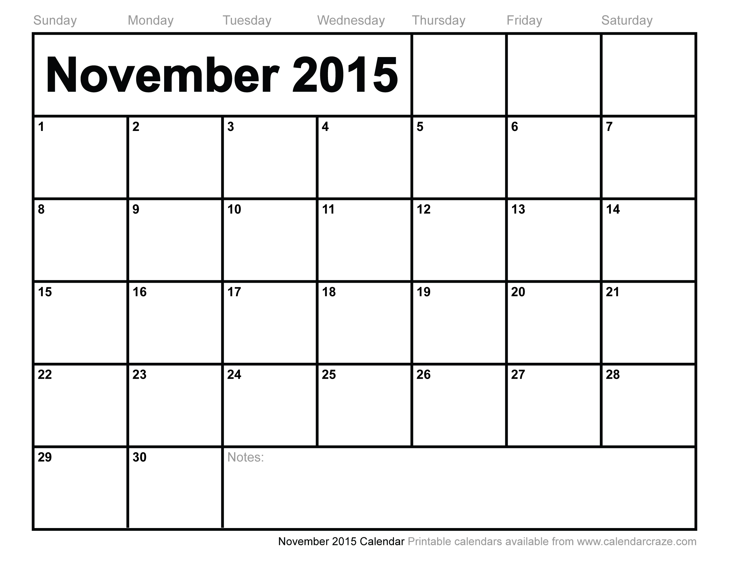 9 Best Images Of November Calendar 15 Printable Large Printable Calendar November 15 Calendar Printable Template And November 15 Calendar Template Printablee Com