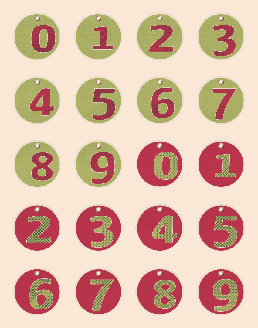 15 Best Printable Christmas Advent Numbers Printablee 15-best-printable-christmas-advent-numbers-printablee