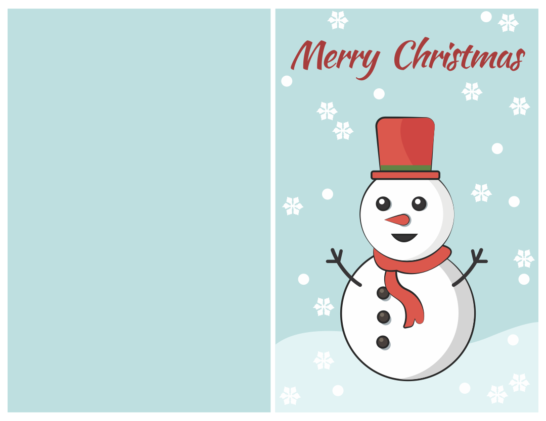  Printable Greeting Cards Christmas