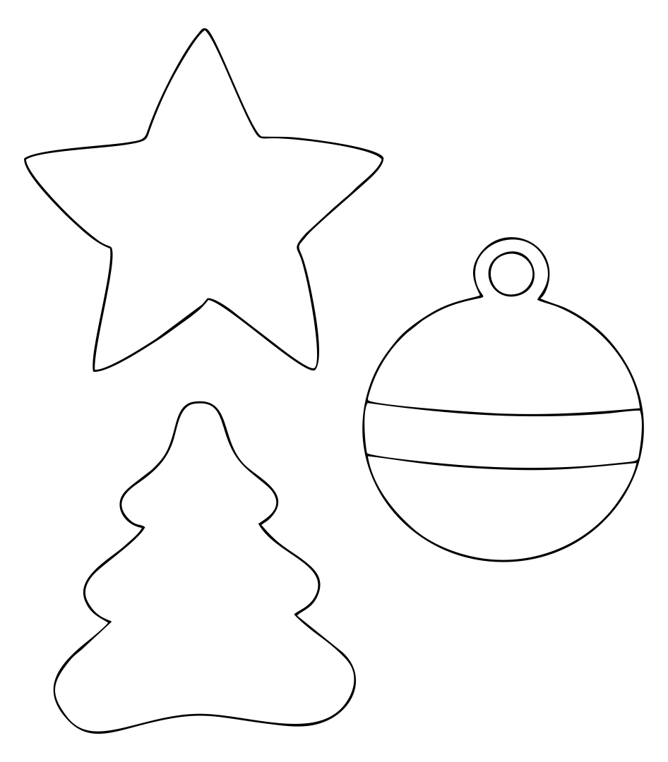 6 Best Printable Christmas Ornaments Printablee Com