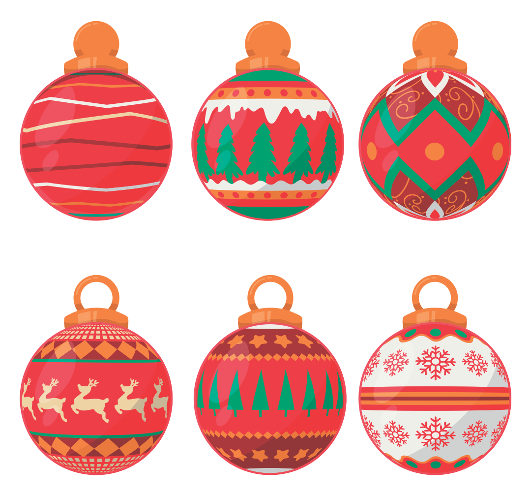 Printable Clipart Christmas Ornaments - Printable World Holiday