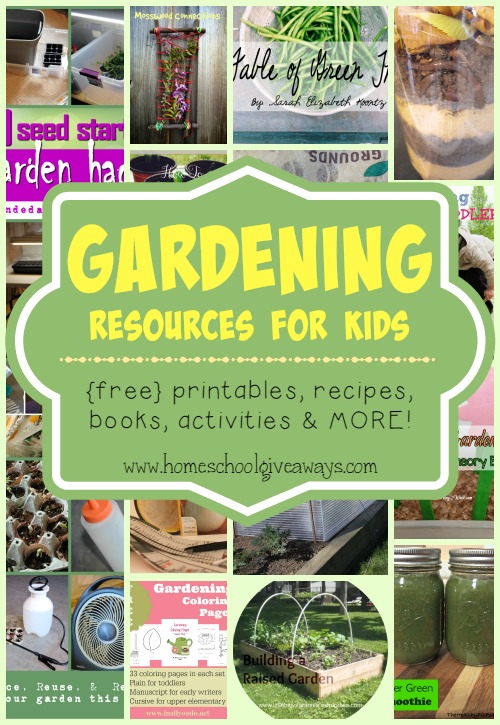 Printable Gardening Worksheets for Kids