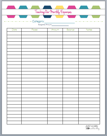 8 best images of year budget tracker printable free printable monthly expense sheet excel 