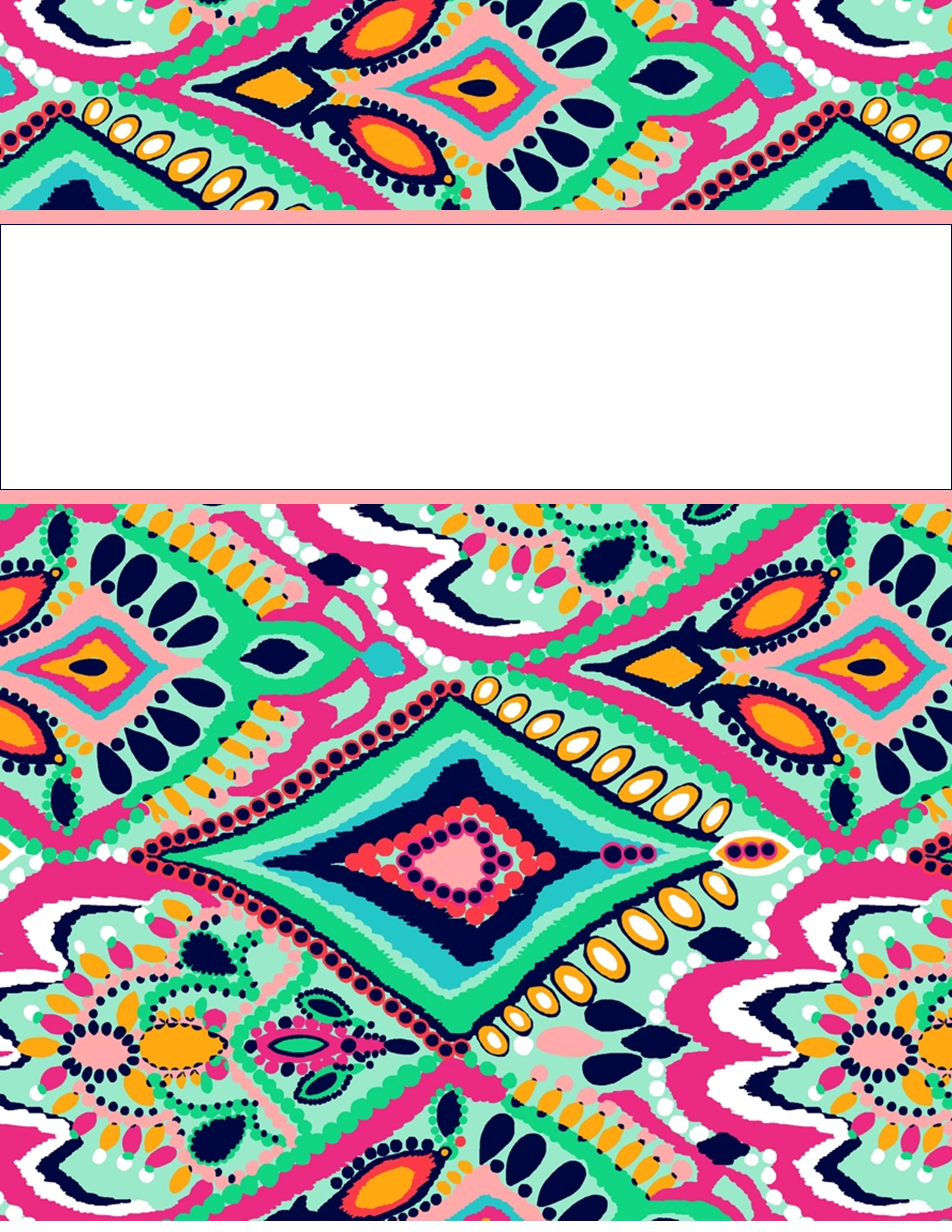 Binder Covers Printable