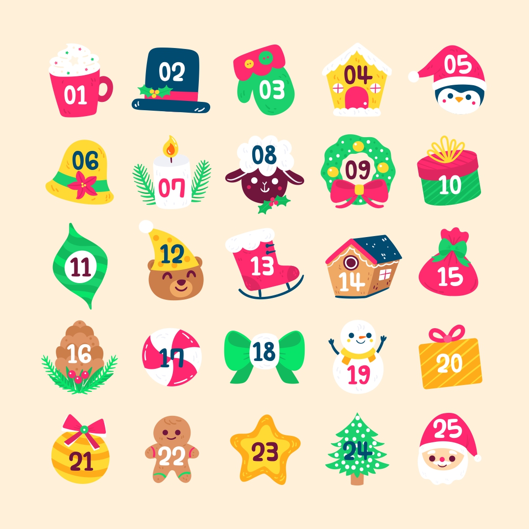 Christmas Advent Numbers 15 Free PDF Printables Printablee christmas-advent-numbers-15-free-pdf-printables-printablee