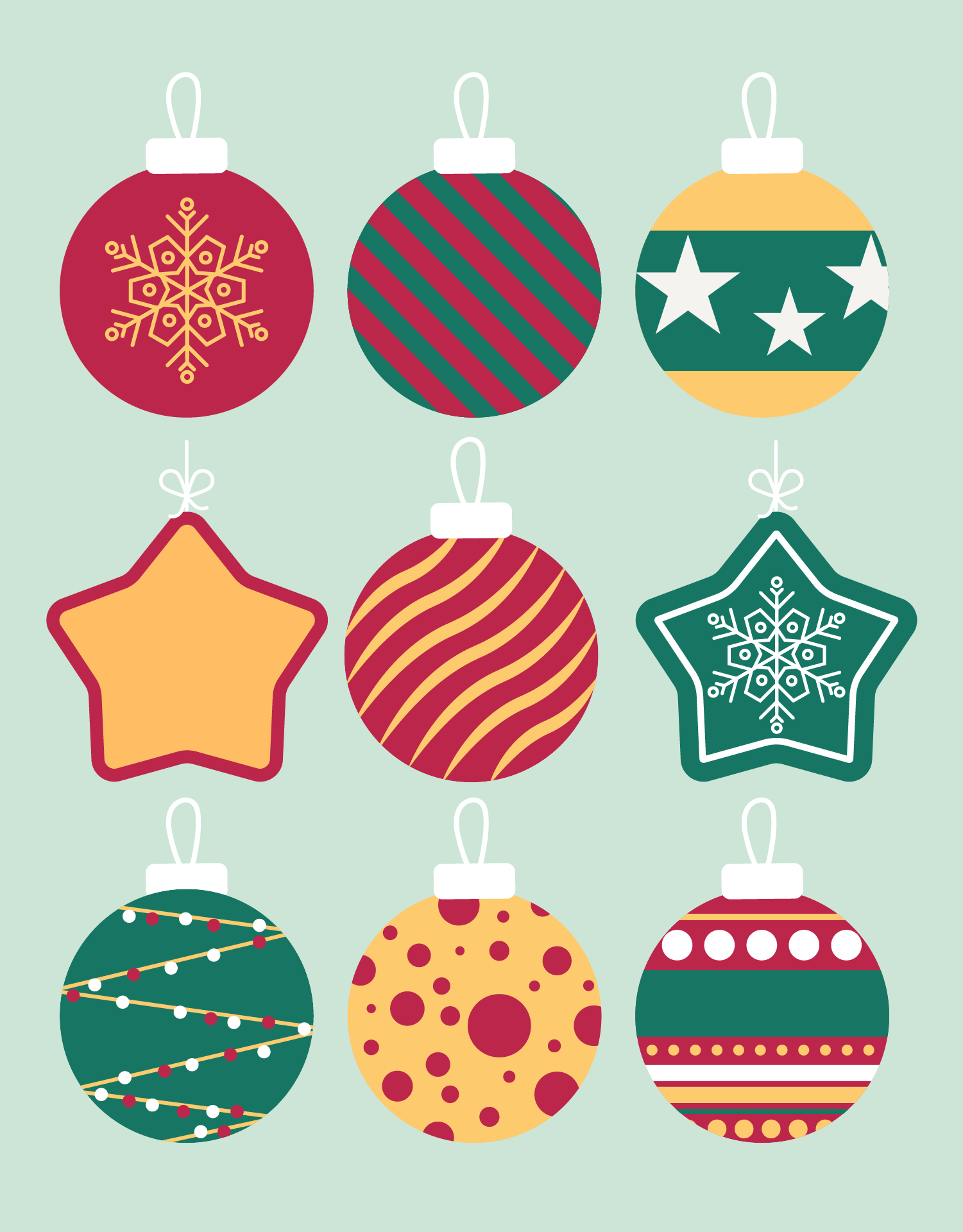 Christmas Printables Decorations