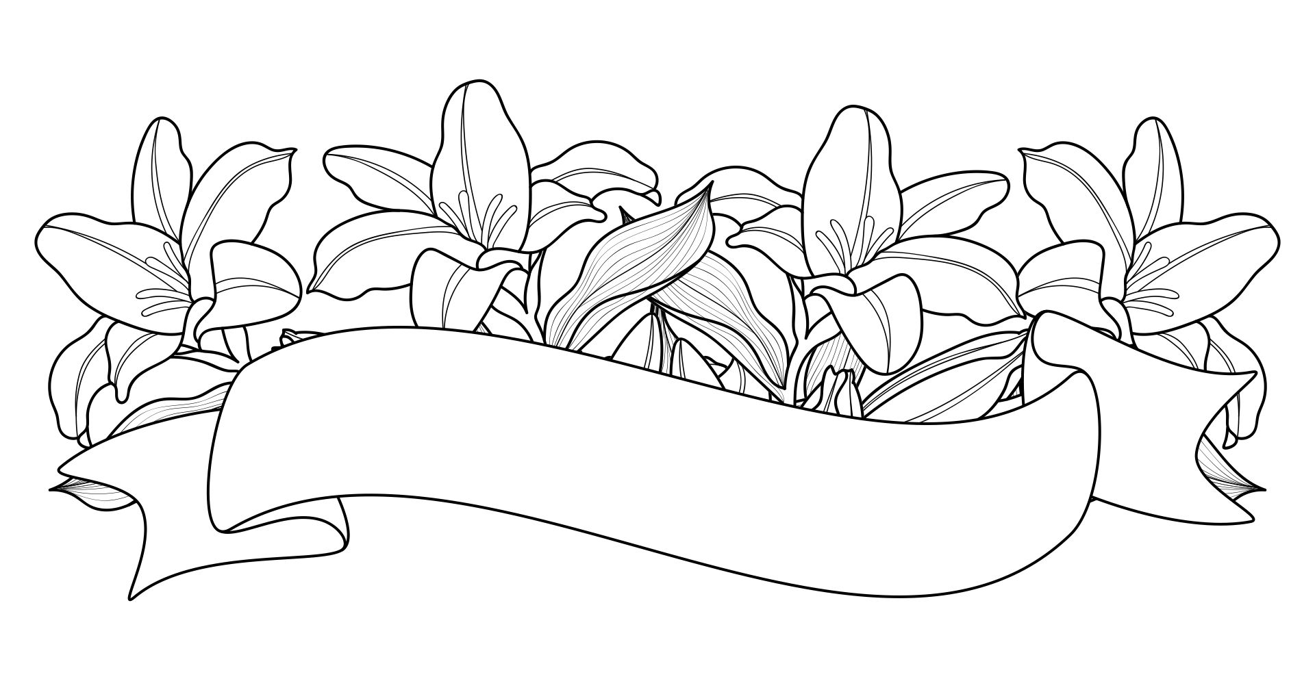 Easter Lily Coloring Pages