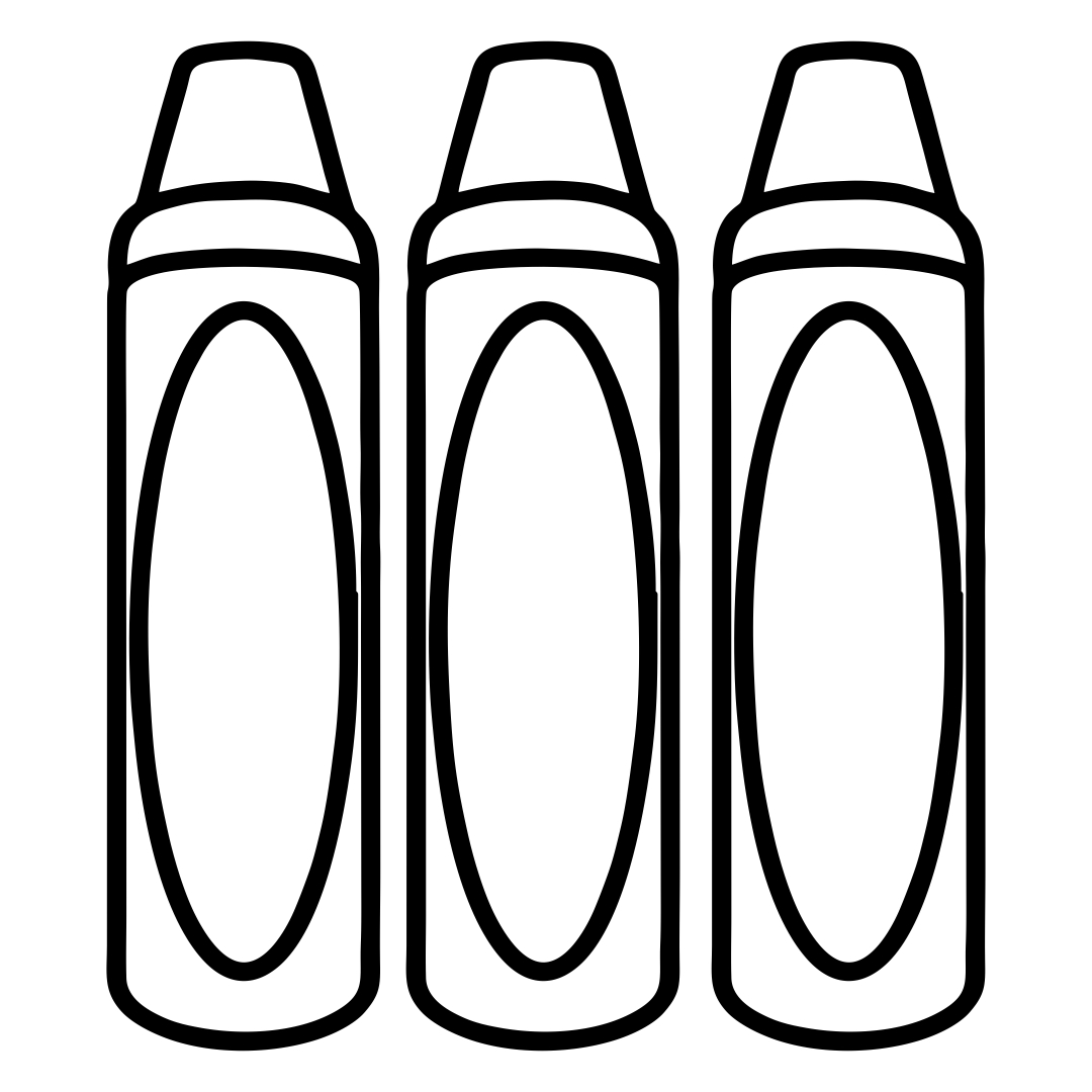 Crayon Printable Template