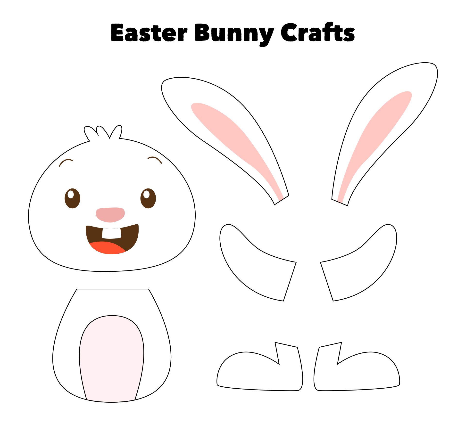 Printable Easter Bunny Crafts
