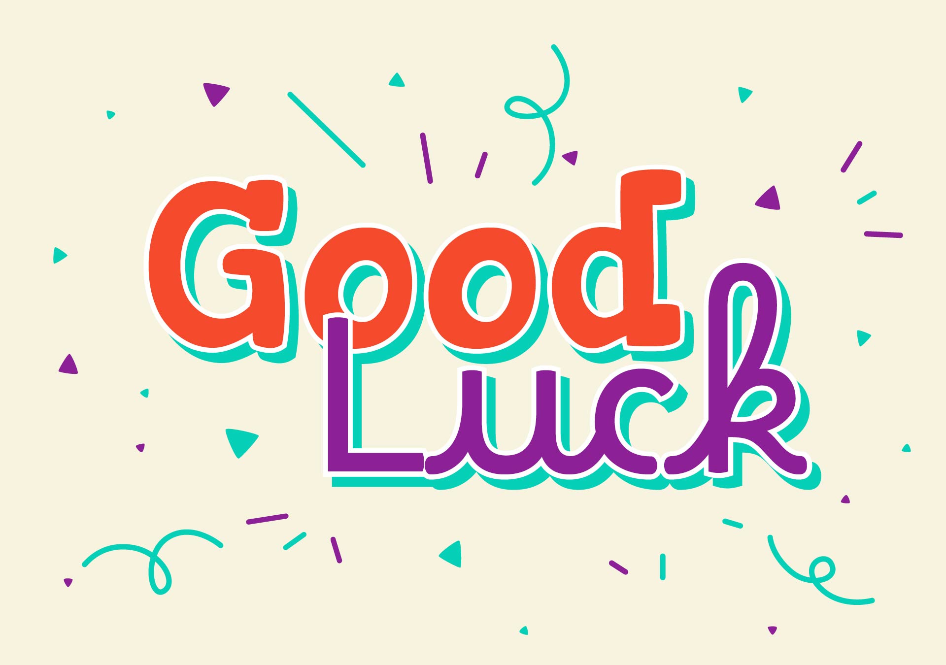 Printable Good Luck Cards