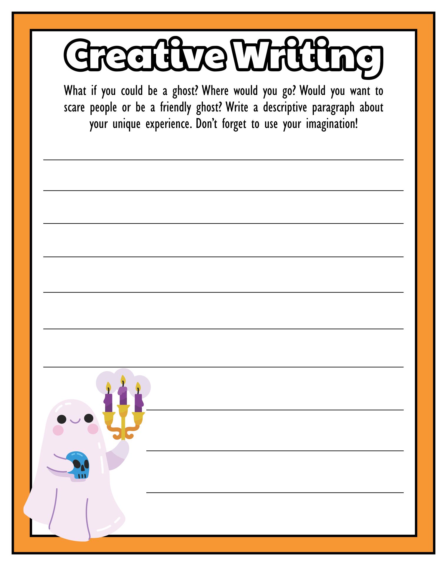 7 Best Images of Printable Halloween Worksheets And Stories - Printable ...