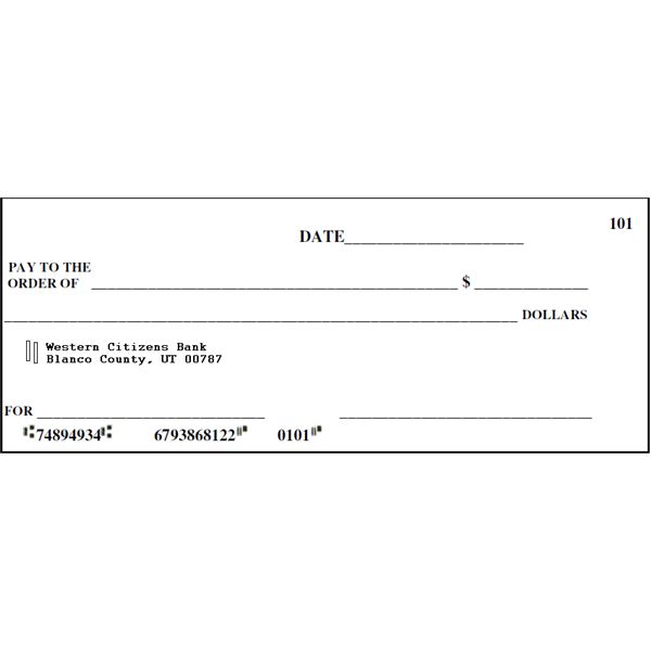 9 Best Images of Printable Checks For Classroom - Printable Blank ...