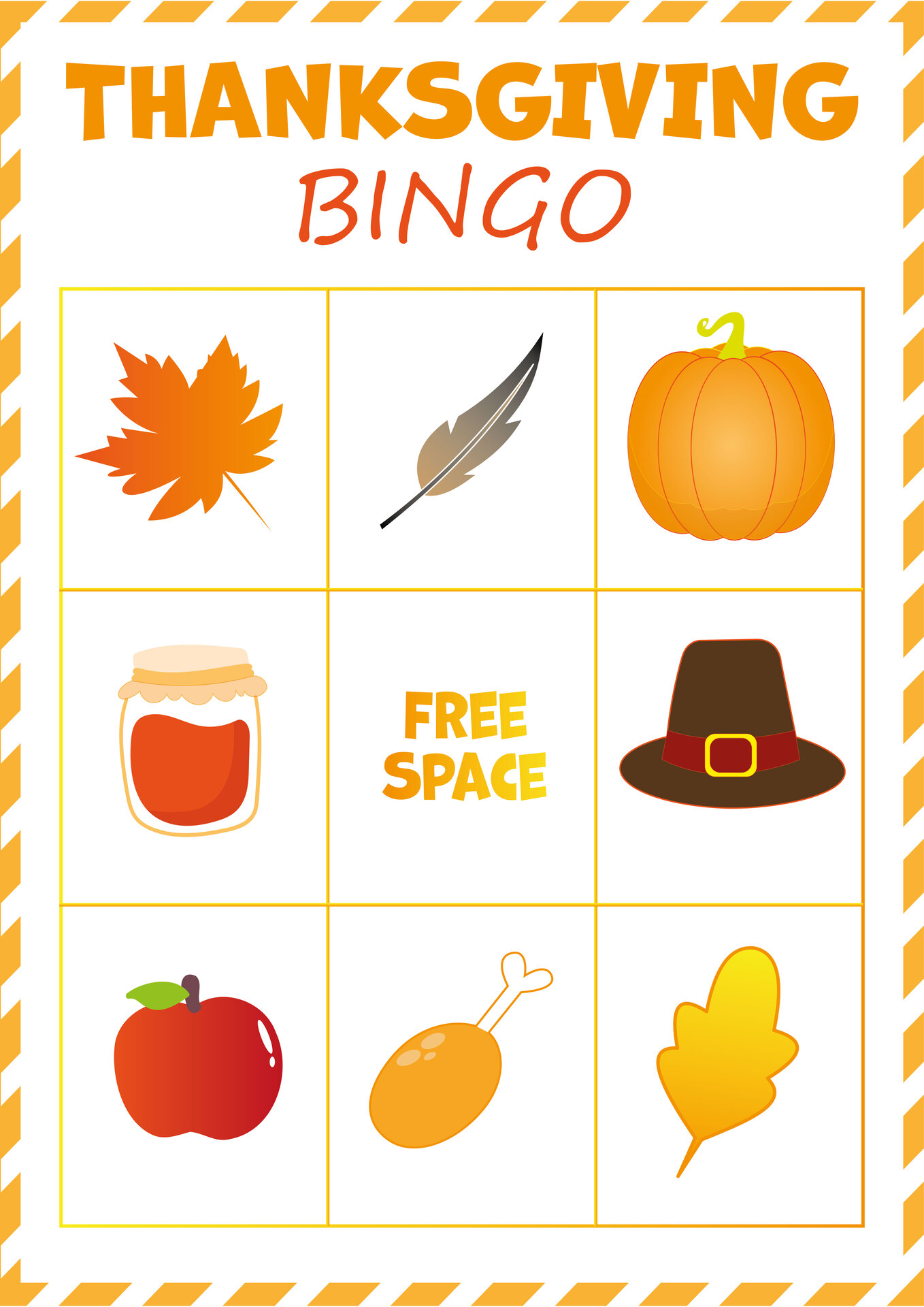 Thanksgiving Bingo Sheets 12 Free PDF Printables Printablee