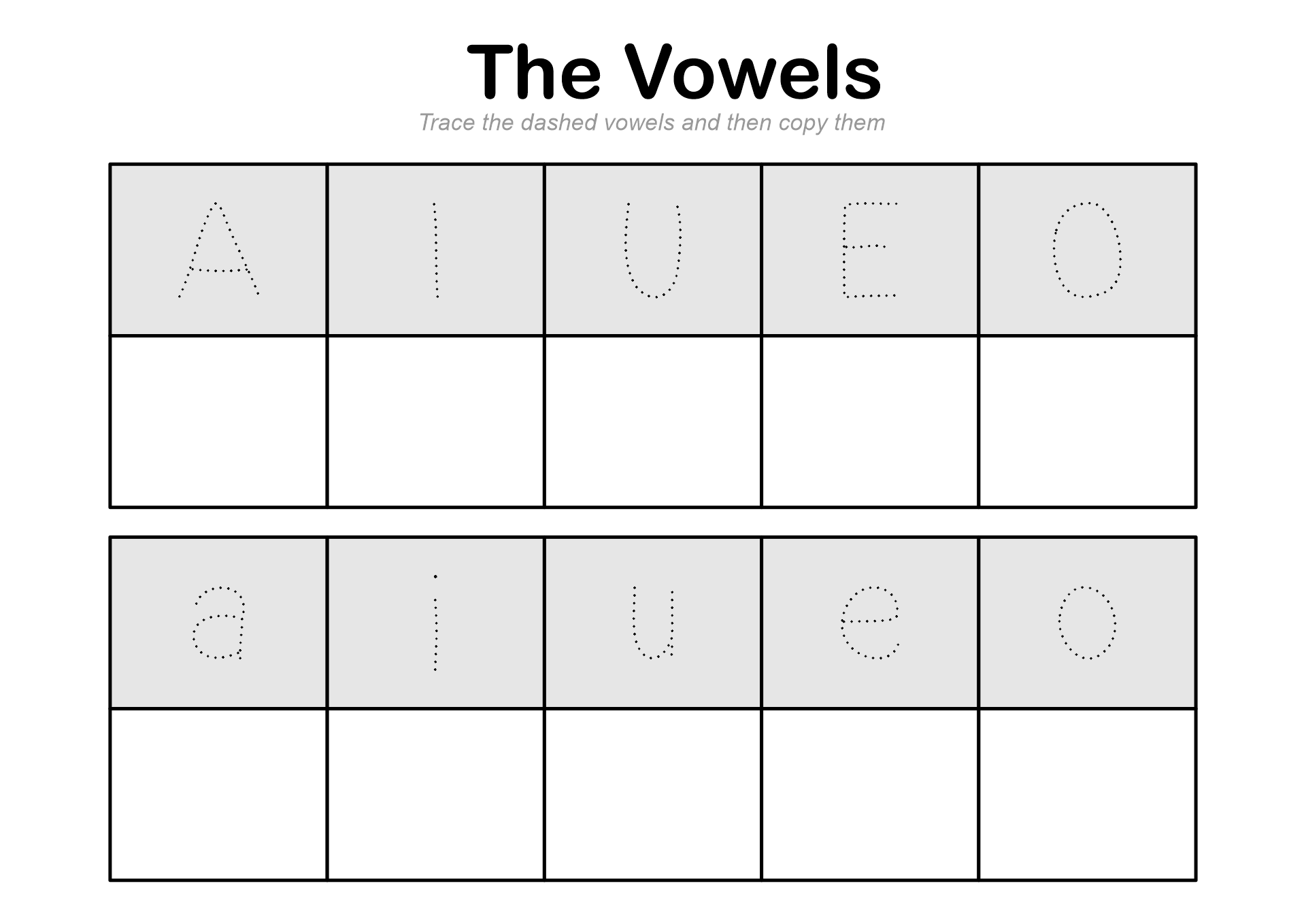 10 Best Printable Vowel Poster Printablee Winder Folks