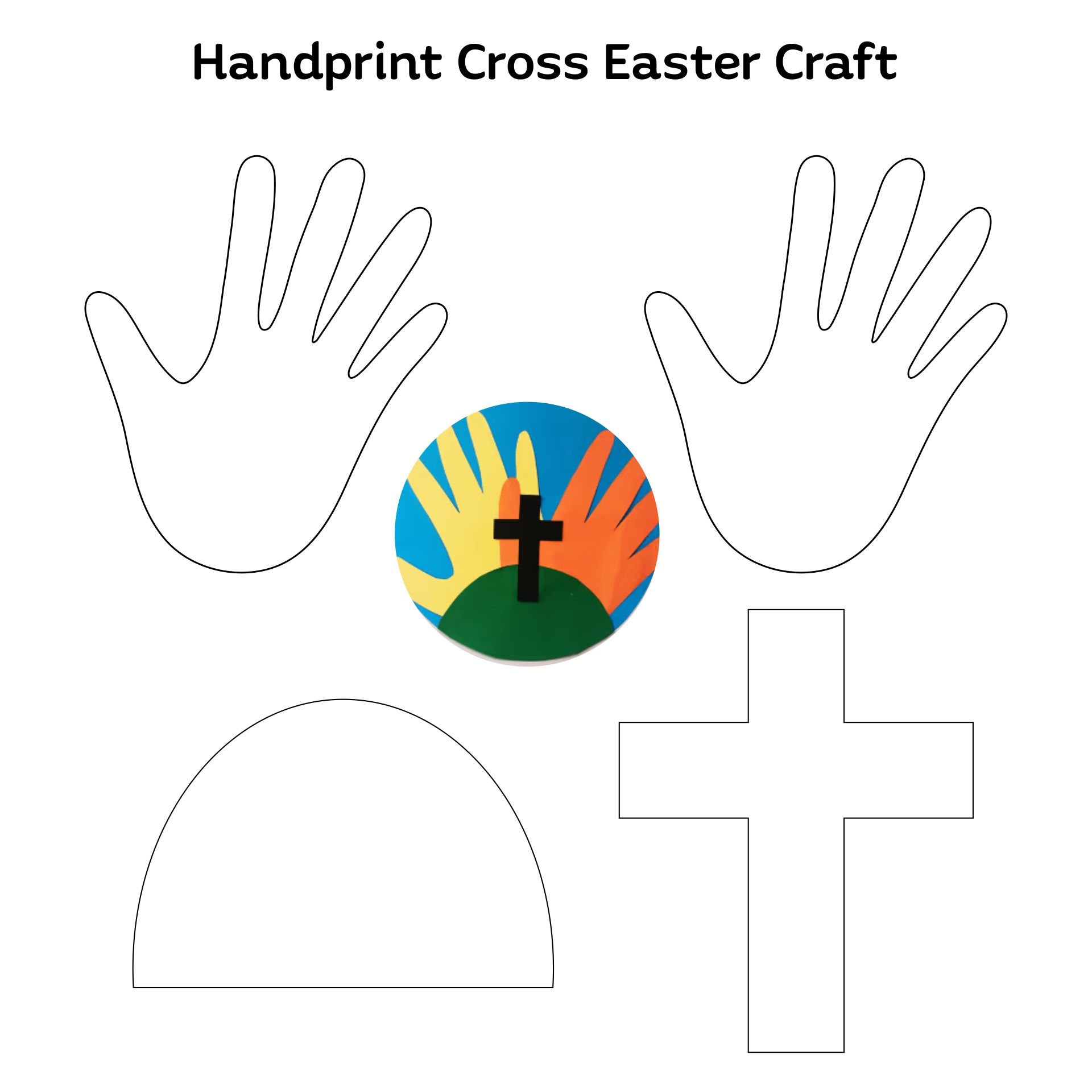 Printable Bible Crafts for Easter