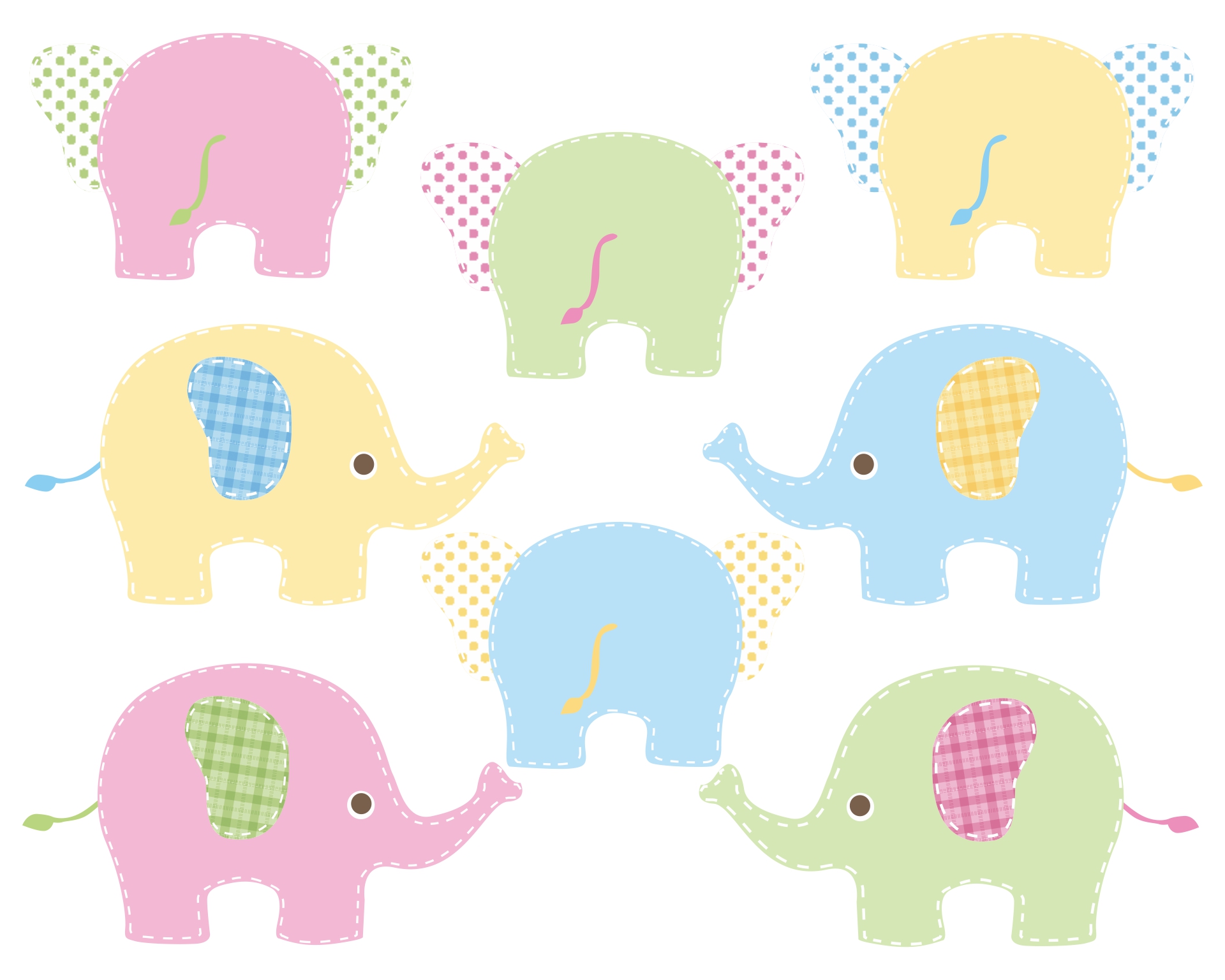 Elephant Baby Shower Printables
