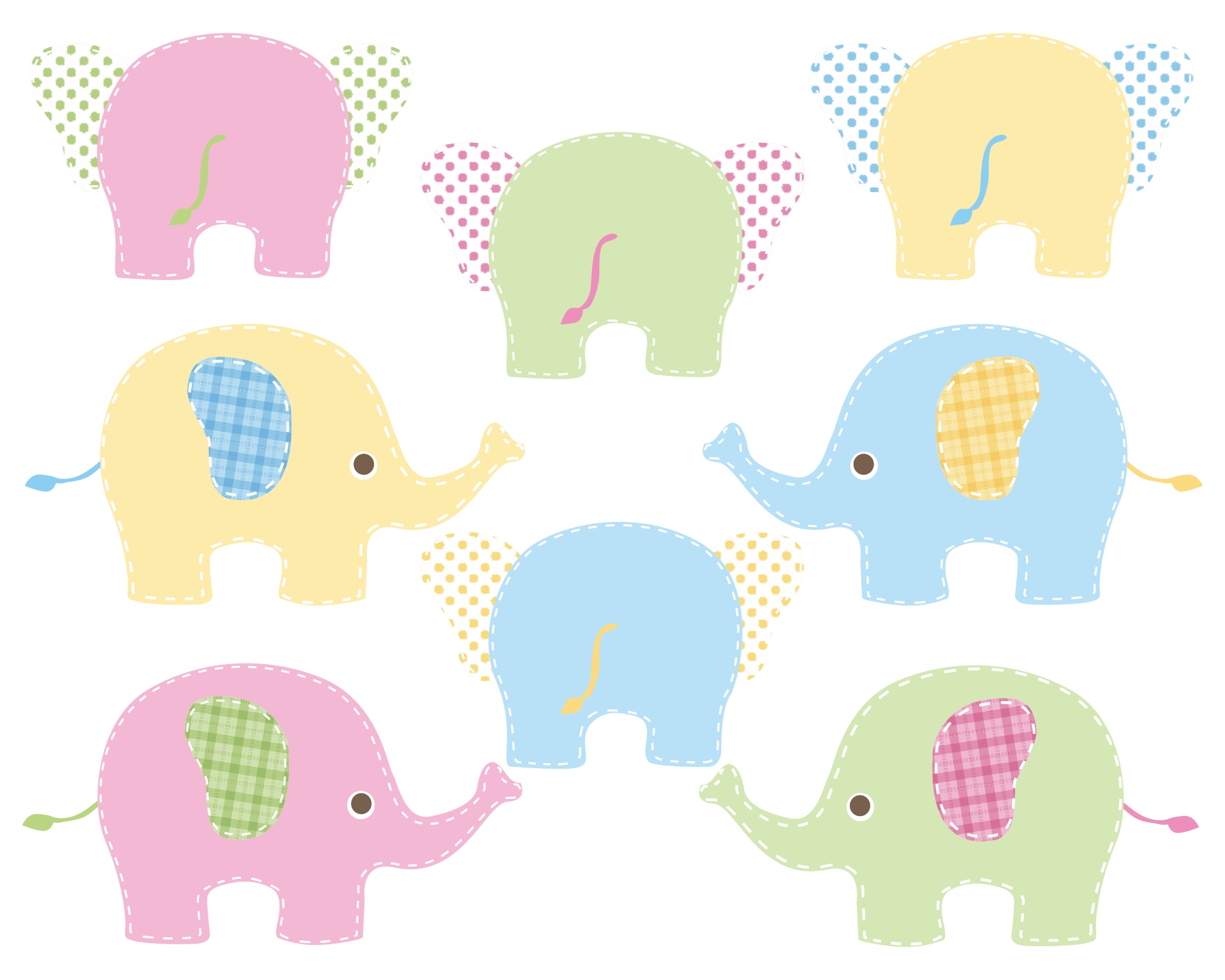 Elephant Printables For Baby Shower