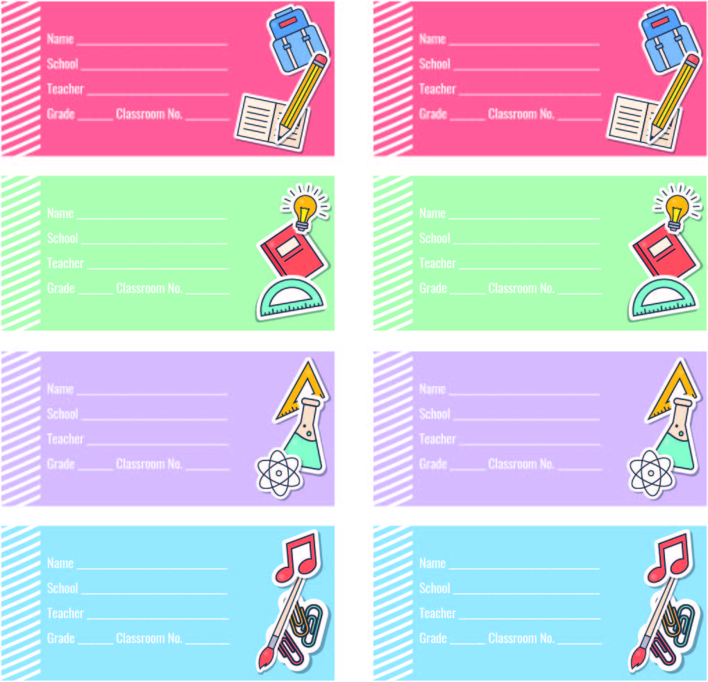 Free Printable Bus Tags For Students