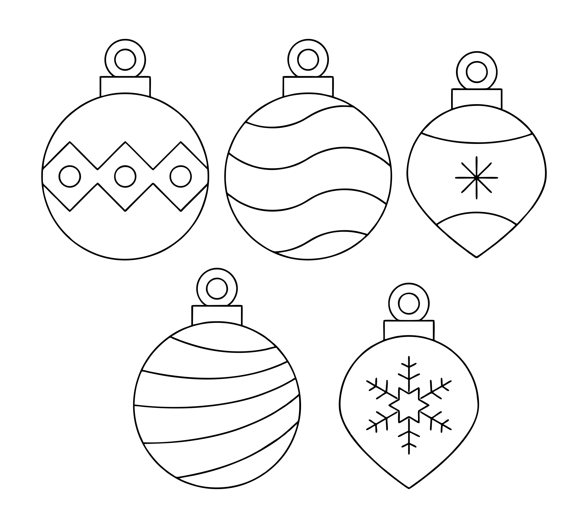 Free Printable Christmas Ornaments Stencils Printable Templates