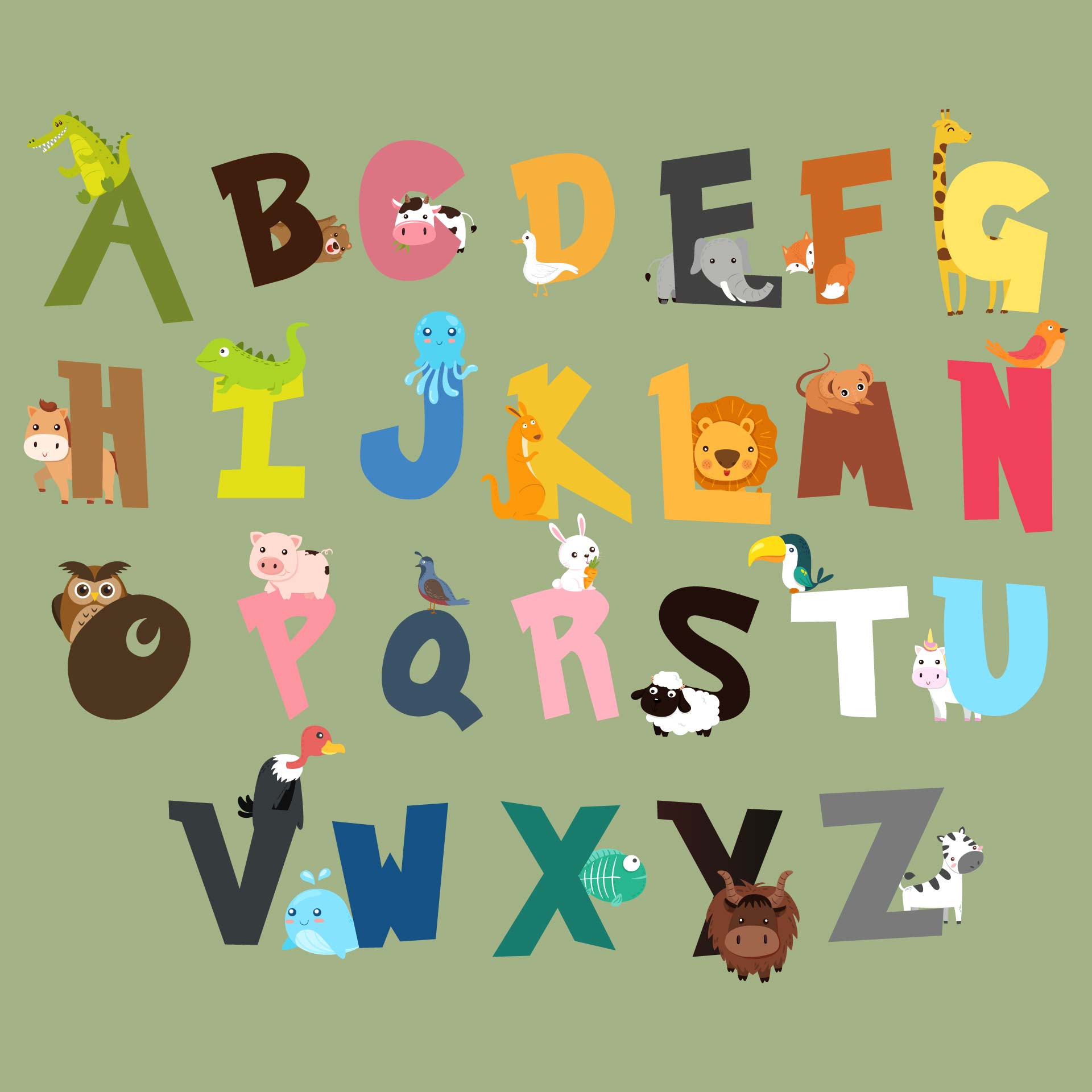 Letterland Alphabet Printables Free