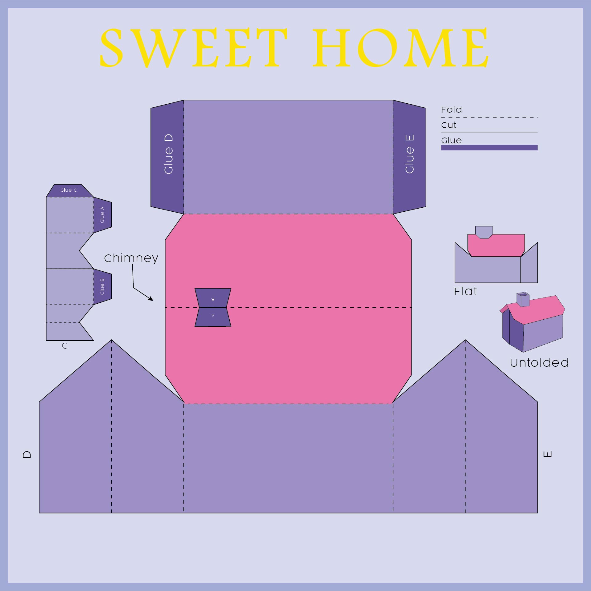 10-best-printable-paper-house-template-printablee