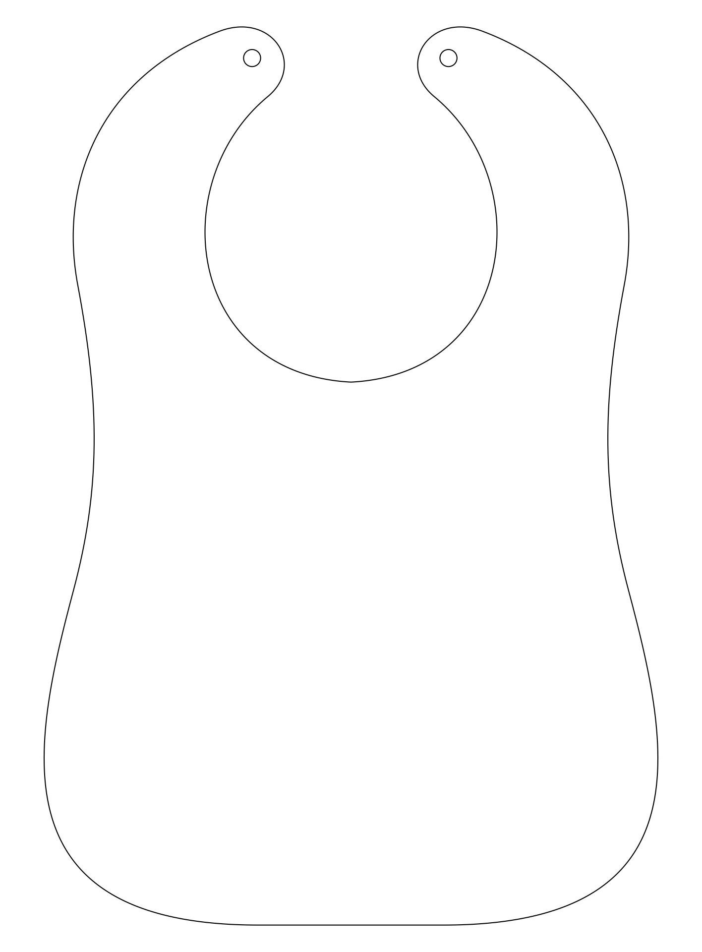 Adult Bib Patterns  Printable