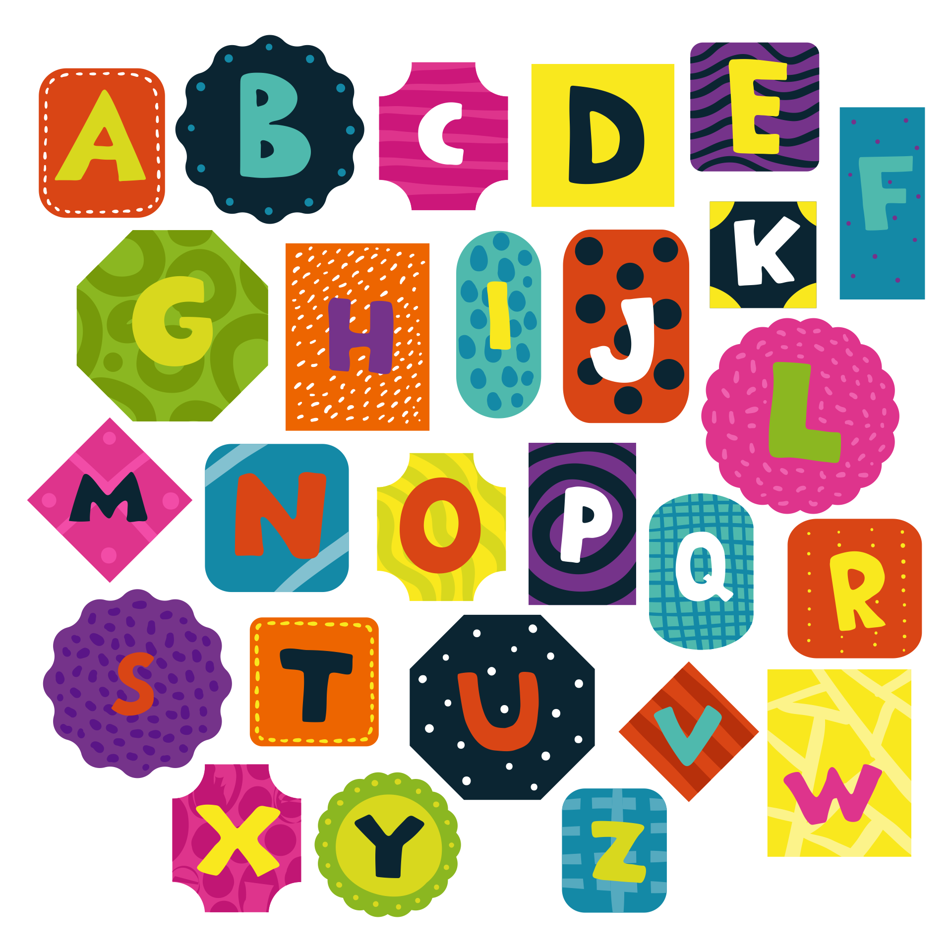 DIY Alphabet Letters 10 Free PDF Printables Printablee