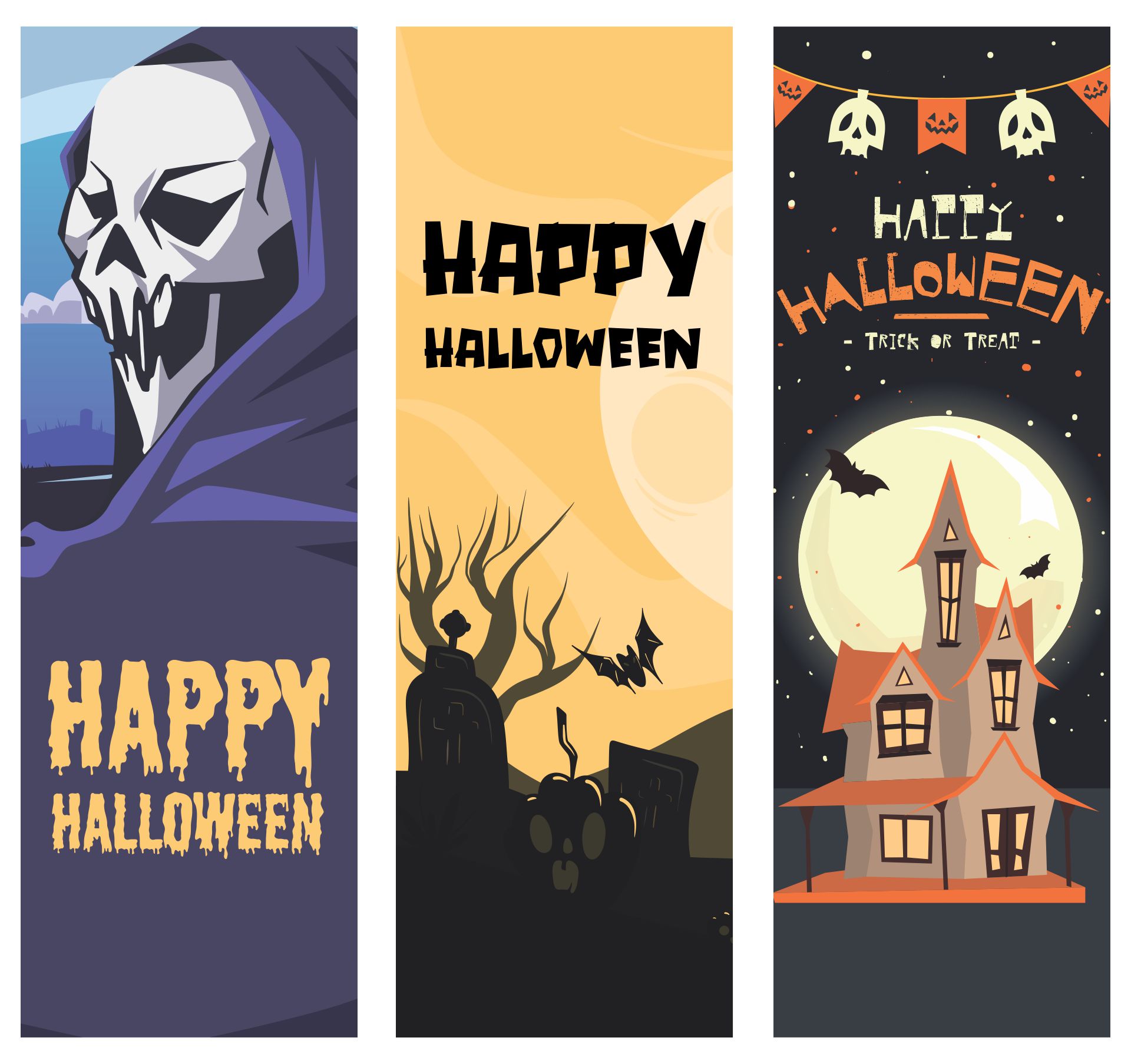 Printable Halloween Bookmarks