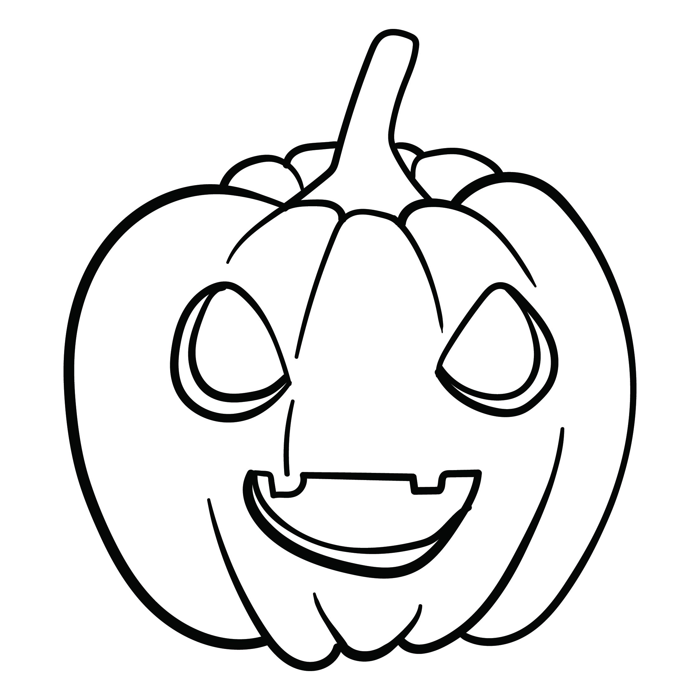 15 Best Printable Halloween Pumpkin Stencils PDF for Free at Printablee