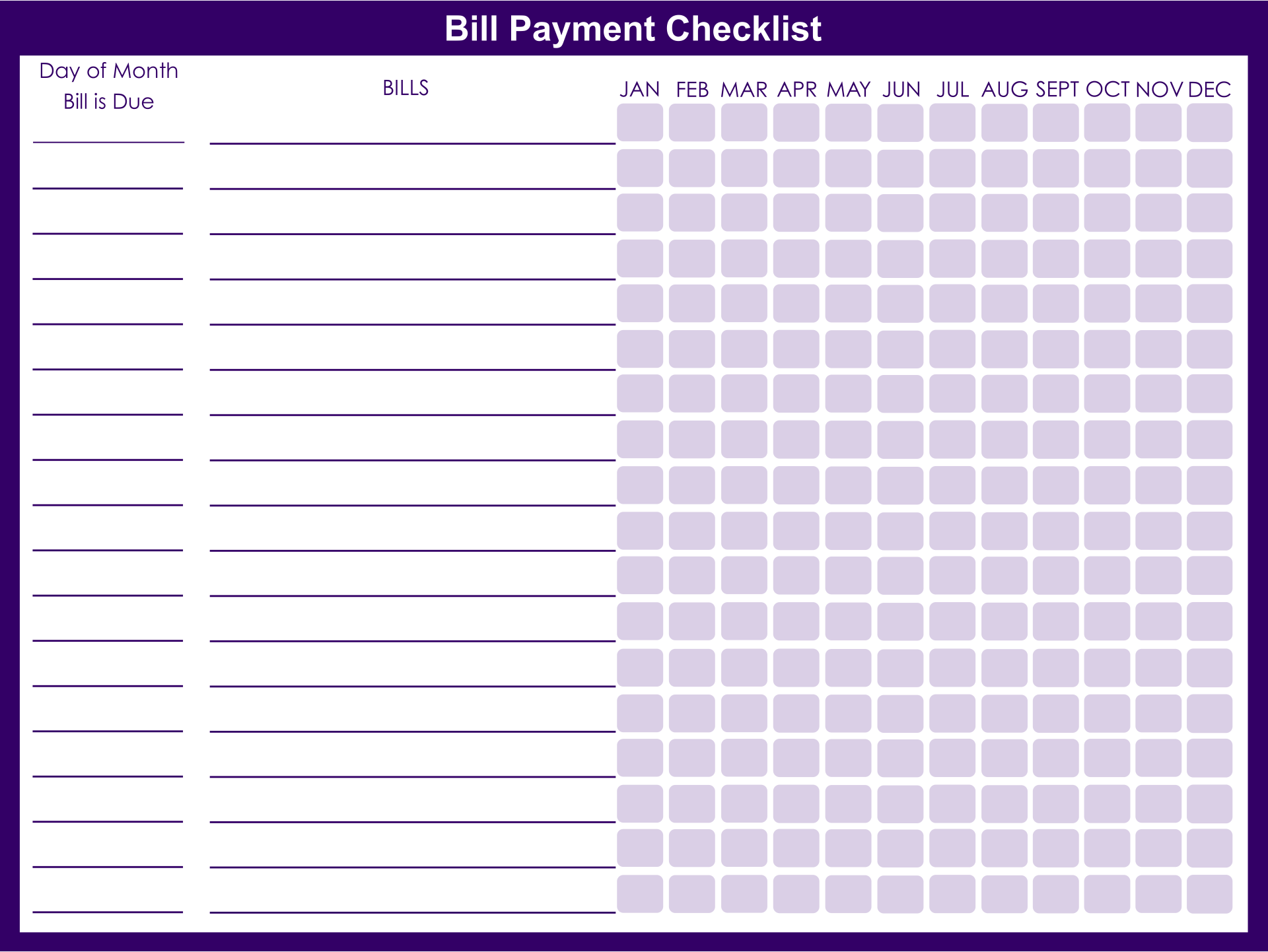 list-of-bills-to-pay-every-month-in-usa-lomienglish