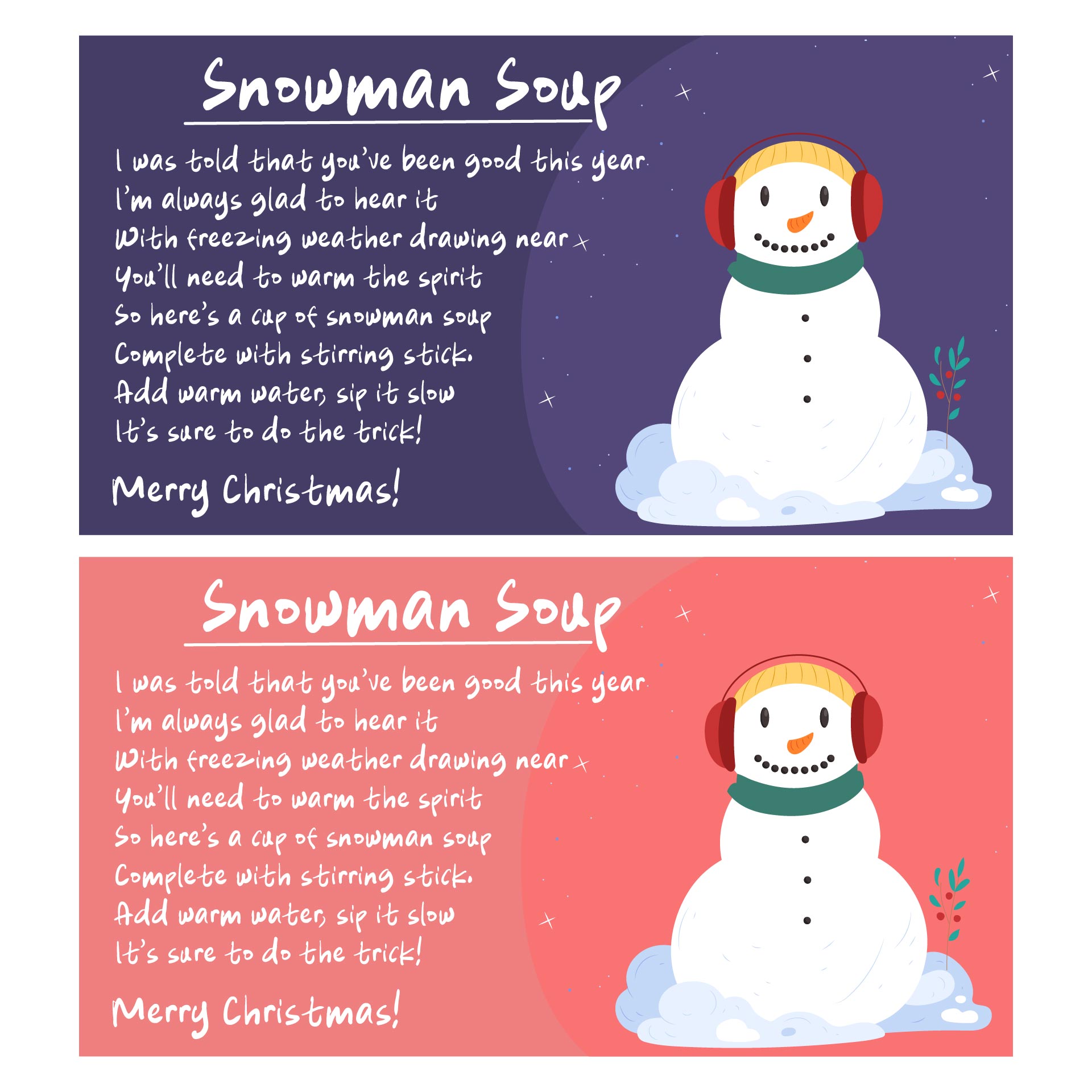 6 Best Free Printable Snowman Soup Tag PDF For Free At Printablee 6-best-free-printable-snowman-soup-tag-pdf-for-free-at-printablee