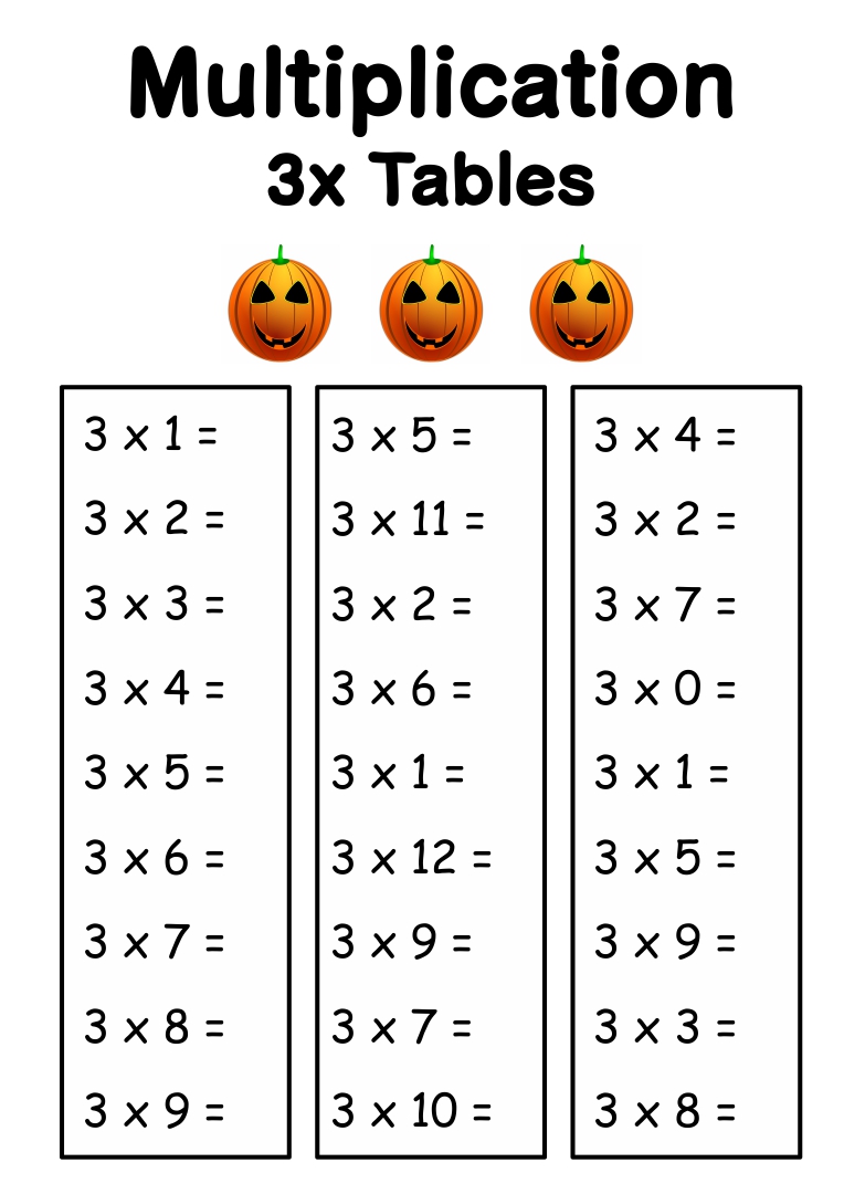 15 Best Multiplication Halloween Worksheets Printables PDF For Free At 